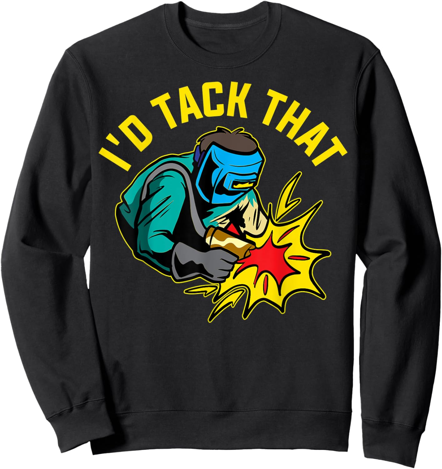 Id Tack That Sweatshirt - Sweatshirt | Black