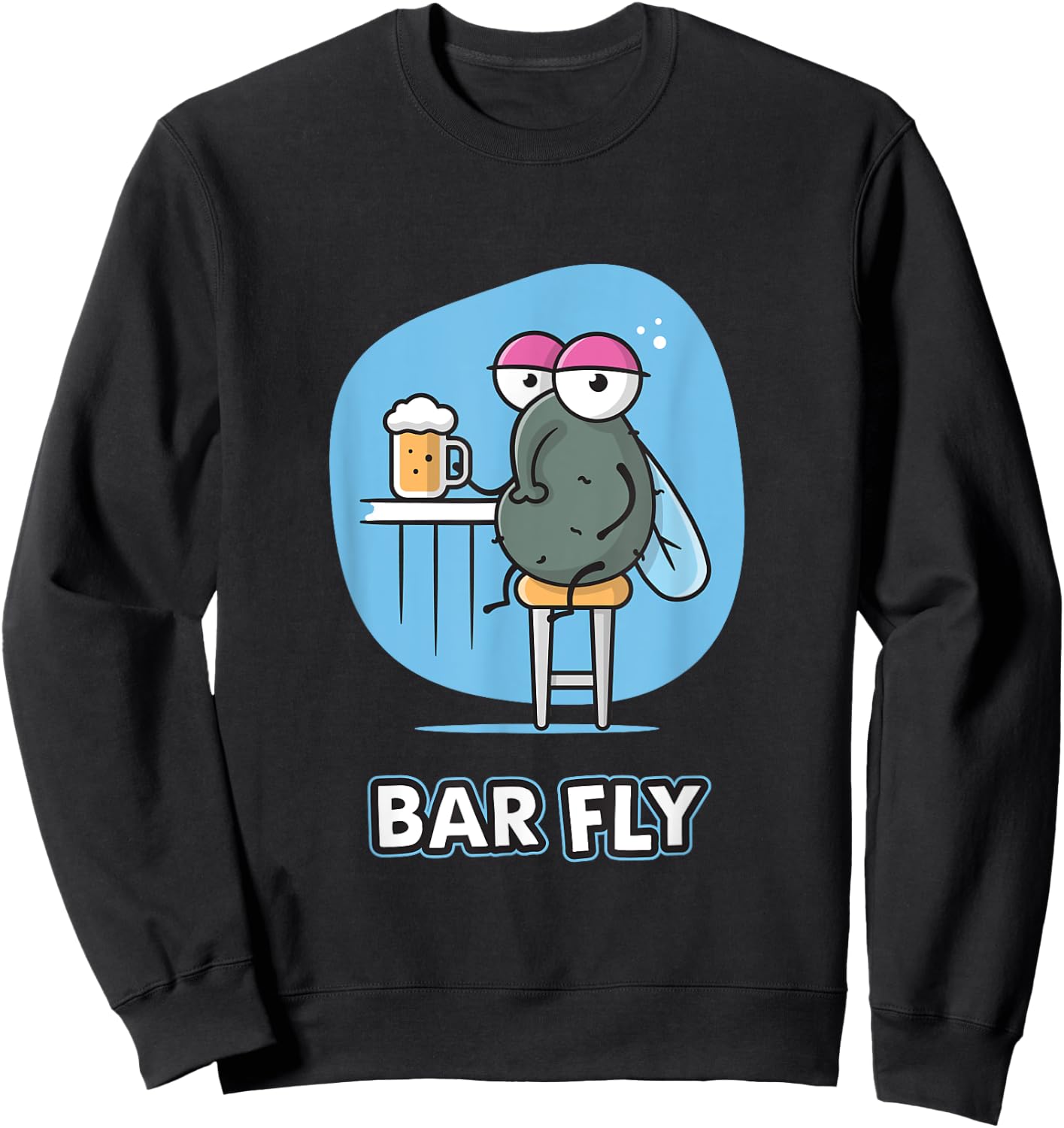 Bar Fly Sweatshirt - Sweatshirt | Black