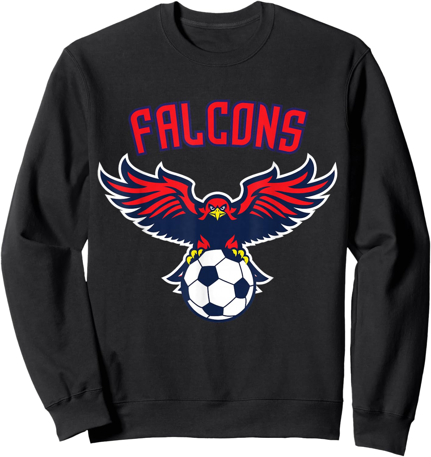 Falcons Soccer Sweatshirt - Sweatshirt | Black