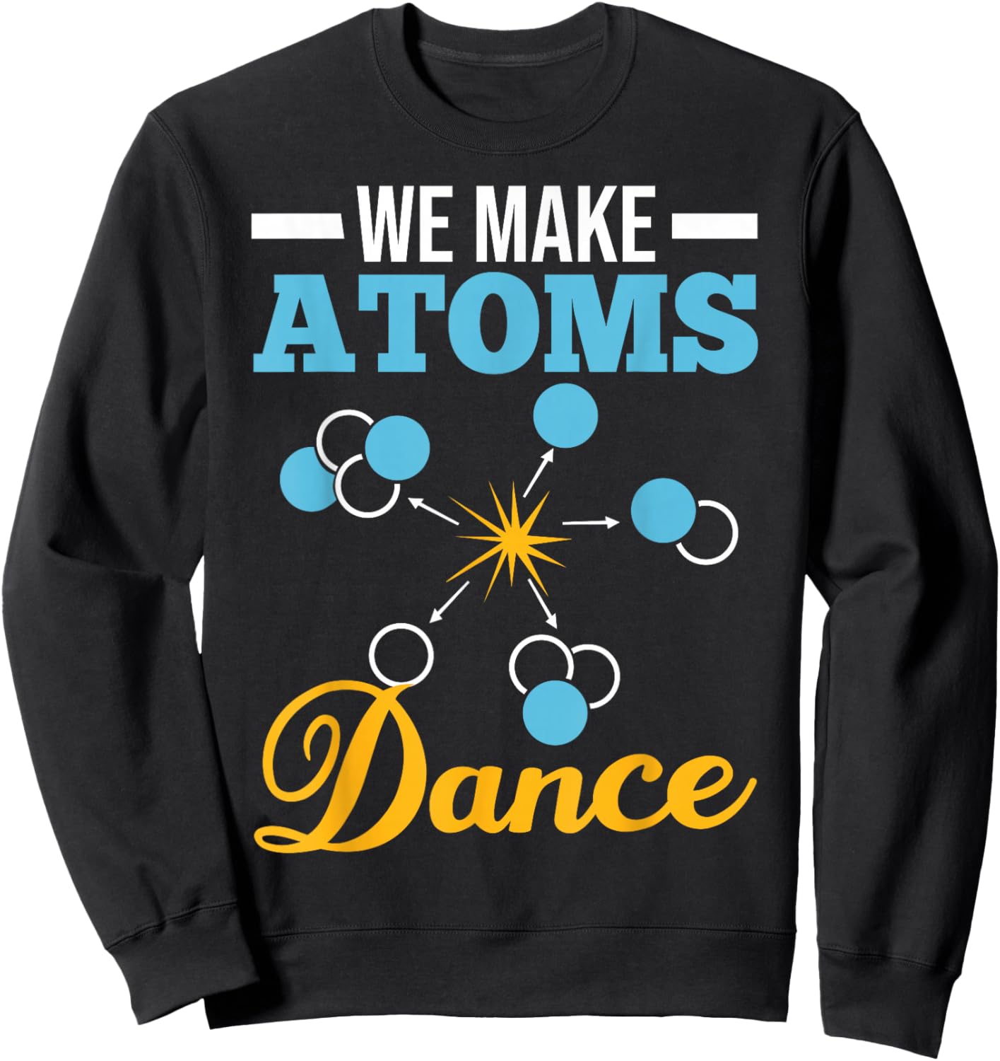 Radioactive Power Plant Atomic Energy Nuclear Engineering Sweatshirt - Sweatshirt | Black