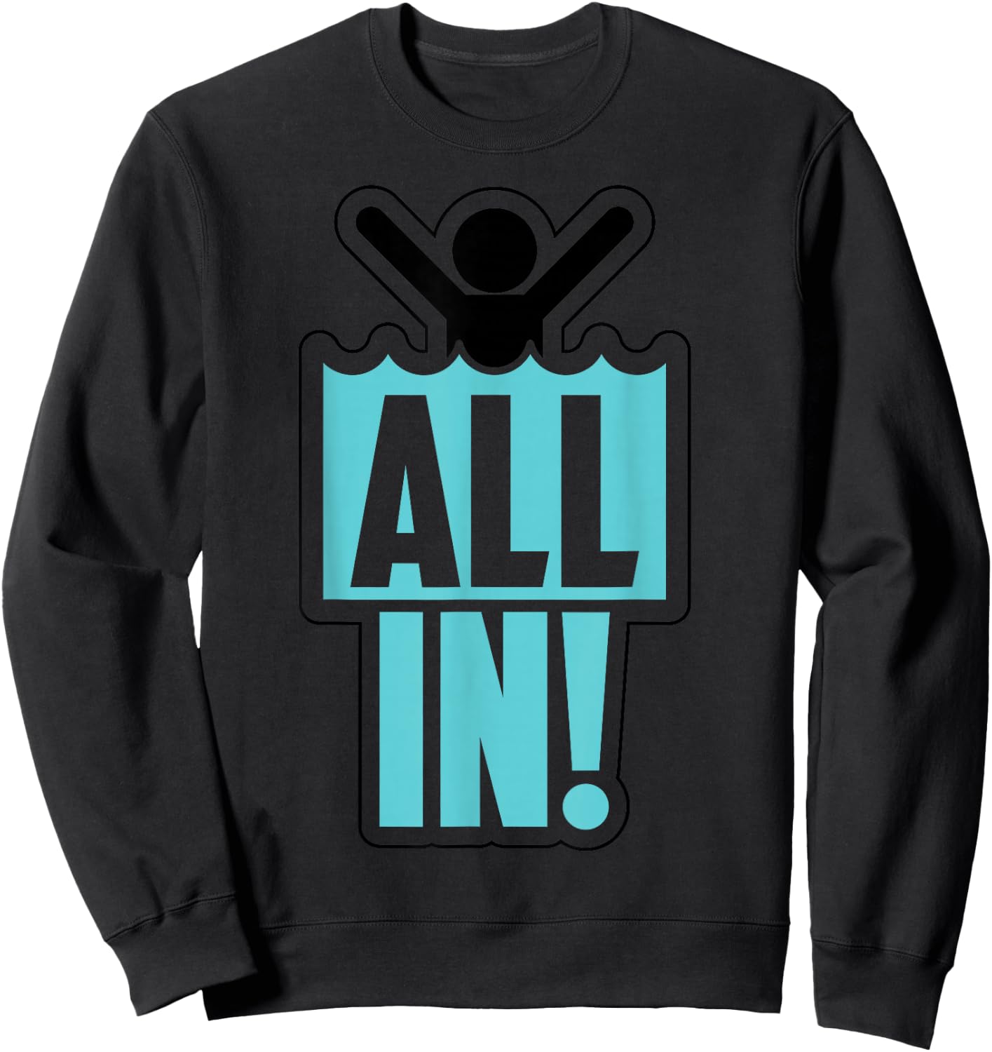 Funny Christian Baptism Gift | Cute Christening Boys Girls Sweatshirt - Sweatshirt | Black
