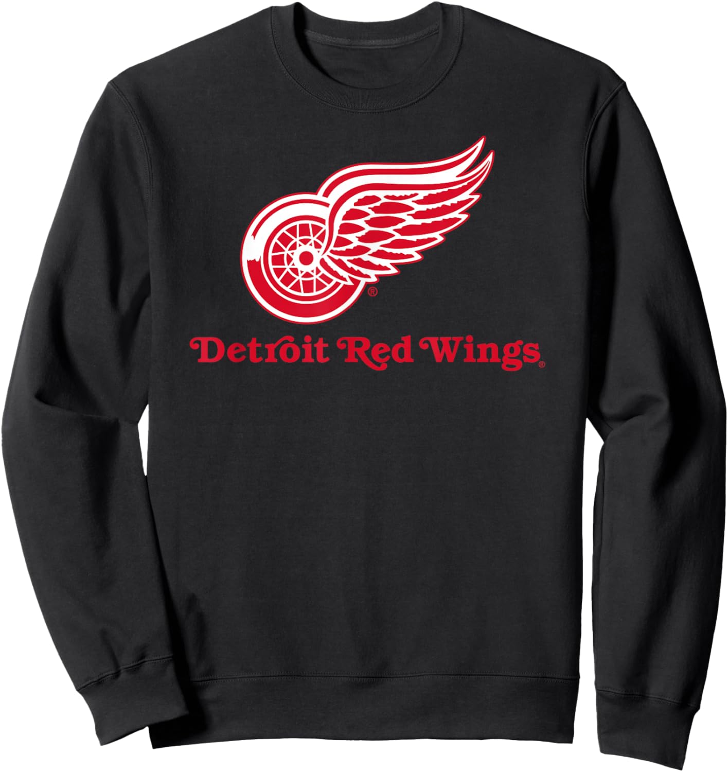 Detroit Red Wings Power Play Officially Licensed Sweatshirt - Sweatshirt | Black