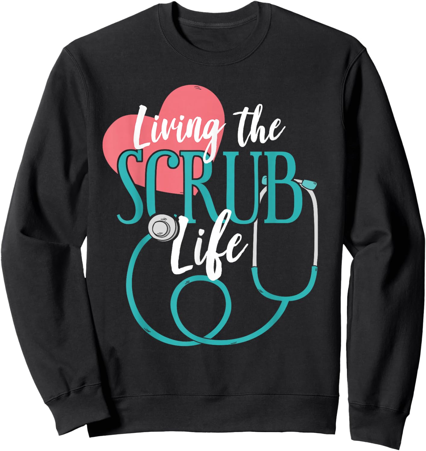 Gift Doctor Assistant Stethoscope Nurse Sweatshirt - Sweatshirt | Black
