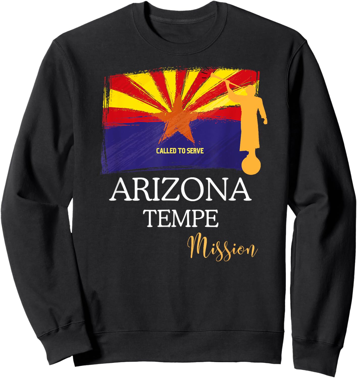 Arizona Tempe Mormon LDS Mission Missionary Sweatshirt - Sweatshirt | Black