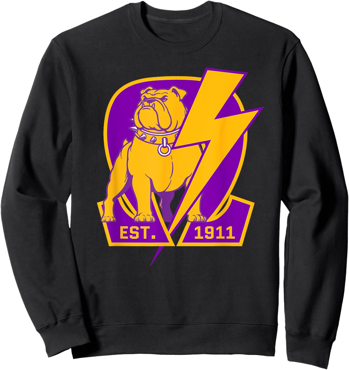 Omega Psi Phi Fraternity, Omega Psi Phi Ques Bulldog Men Women Sweatshirt - Sweatshirt | Black