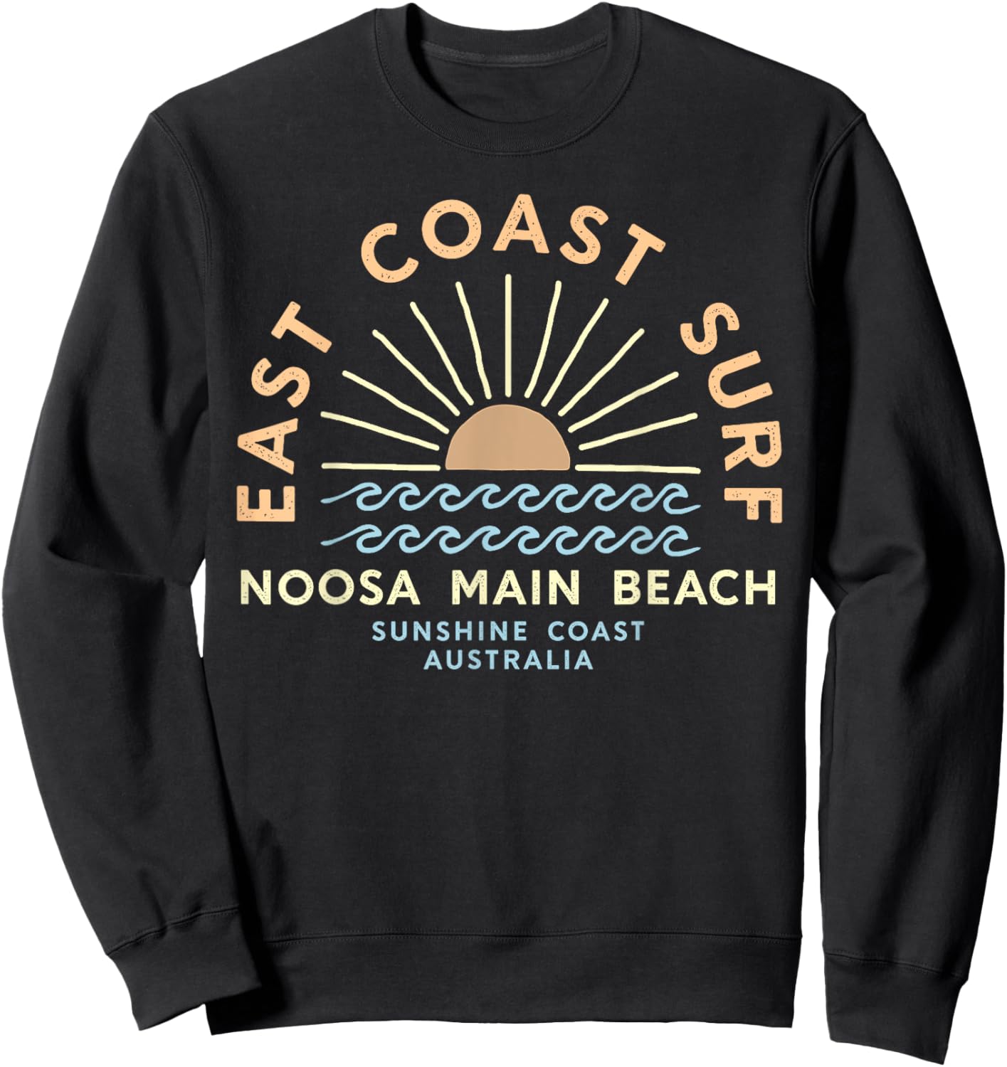 Noosa Beach Australia Souvenir Women Kids Sweatshirt - Sweatshirt | Black