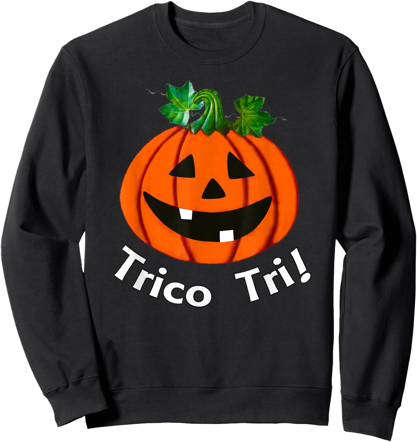 Trico Tri Halloween Sweatshirt - Sweatshirt | Black