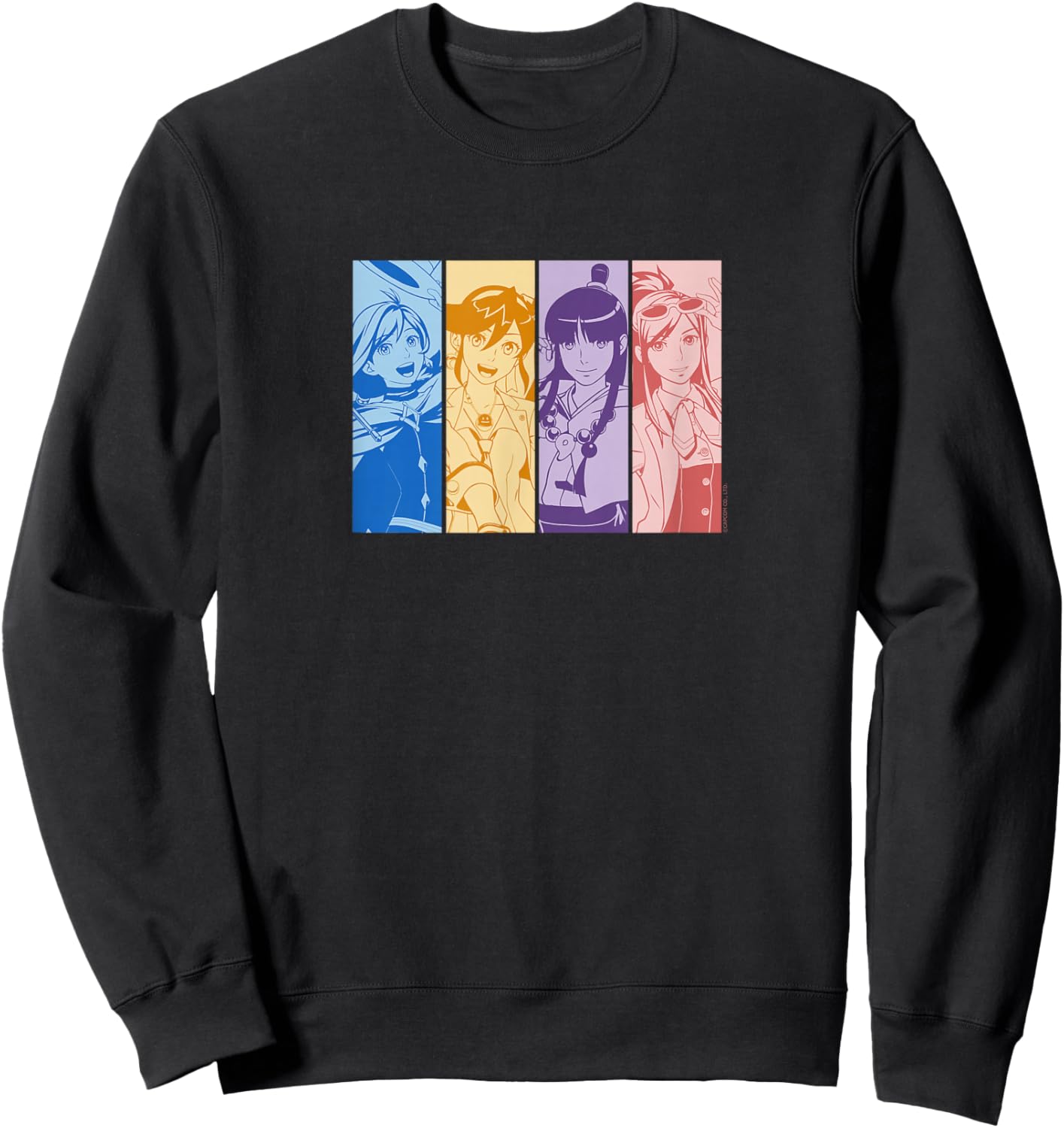 Apollo Justice: Ace Attorney Trilogy ~Girls Selection~ Sweatshirt - Sweatshirt | Black