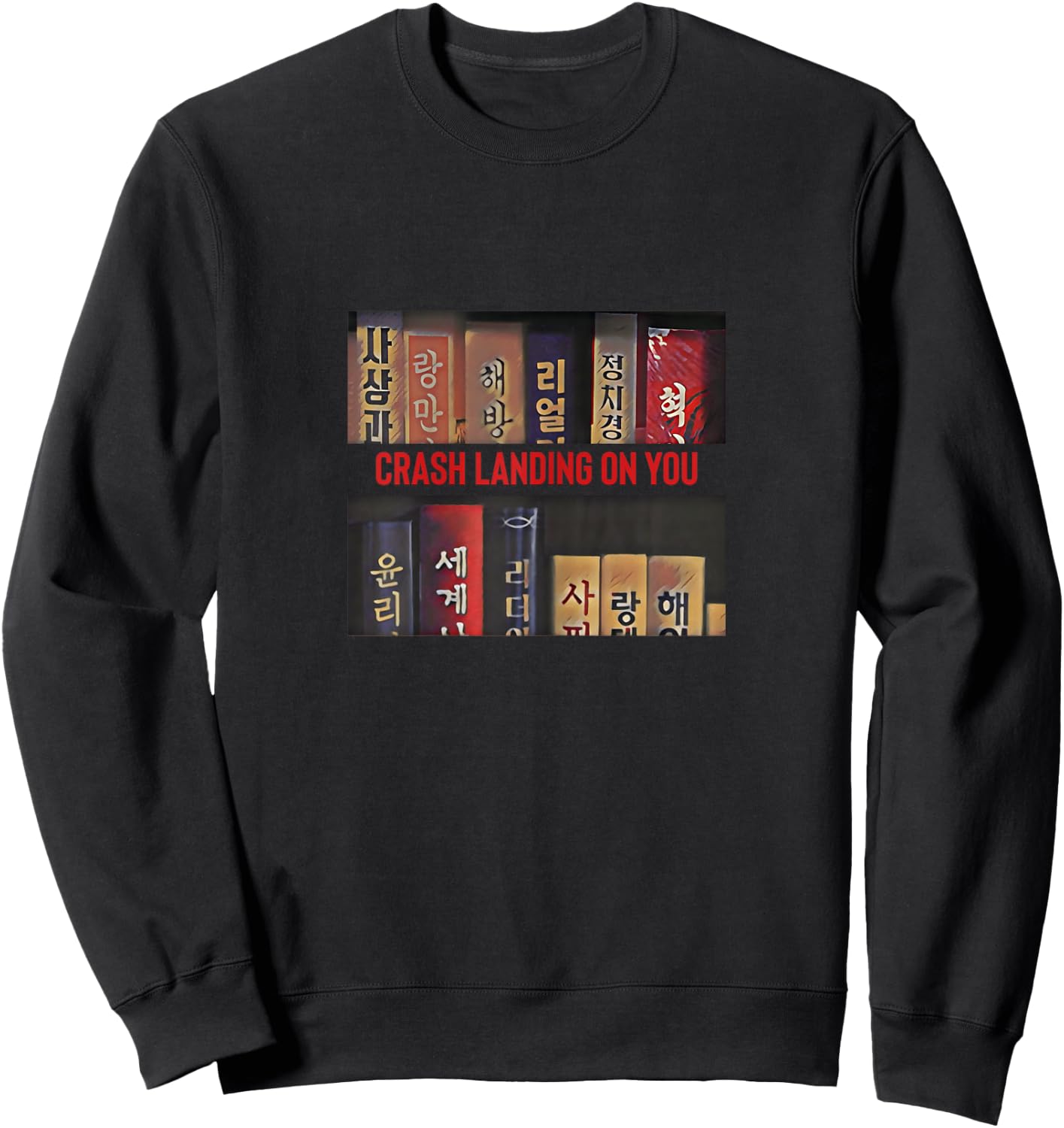 Kdrama Crash Landing On You Fan Gift Sweatshirt - Sweatshirt | Black