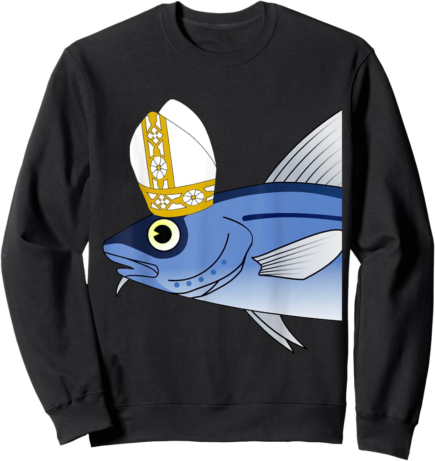 Funny Fishing Shirt | Holy Mackerel Sweatshirt - Sweatshirt | Black