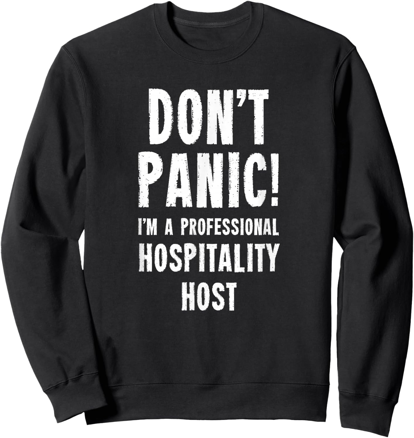 Hospitality Host Sweatshirt - Sweatshirt | Black