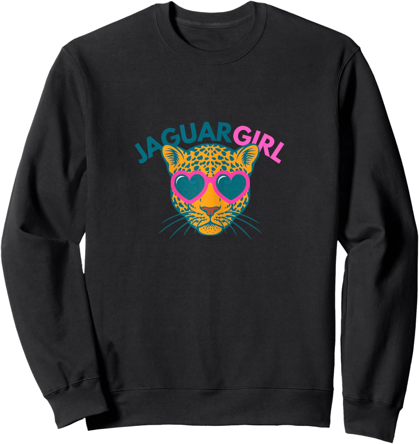 Jaguars USA Jaguar Gifts for Girls Women America Sports Sweatshirt - Sweatshirt | Black