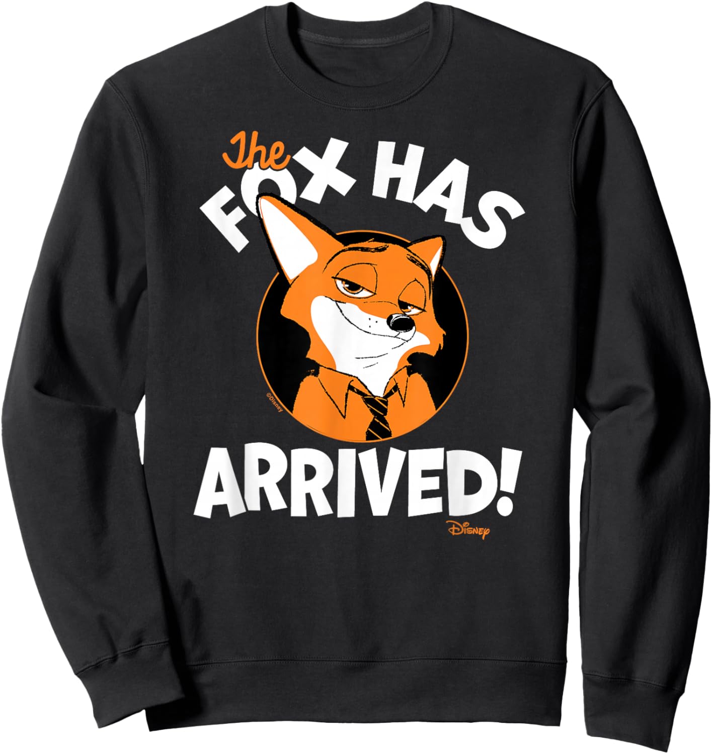 Zootopia - Nick The Fox Has Arrived Sweatshirt - Sweatshirt | Black