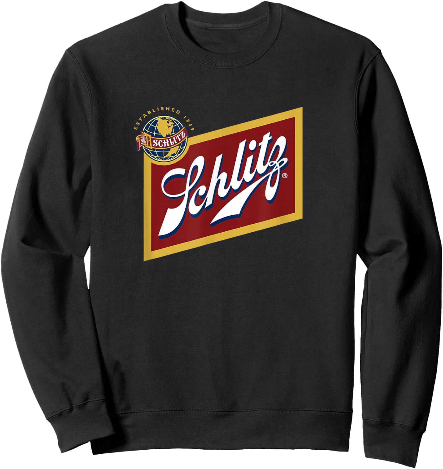 Schlitz Style - Logo Sweatshirt - Sweatshirt | Black