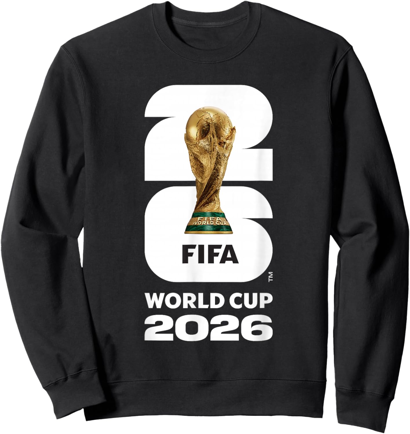 FIFA World CUP26 FIFA Gold Trophy Sweatshirt - Sweatshirt | Black
