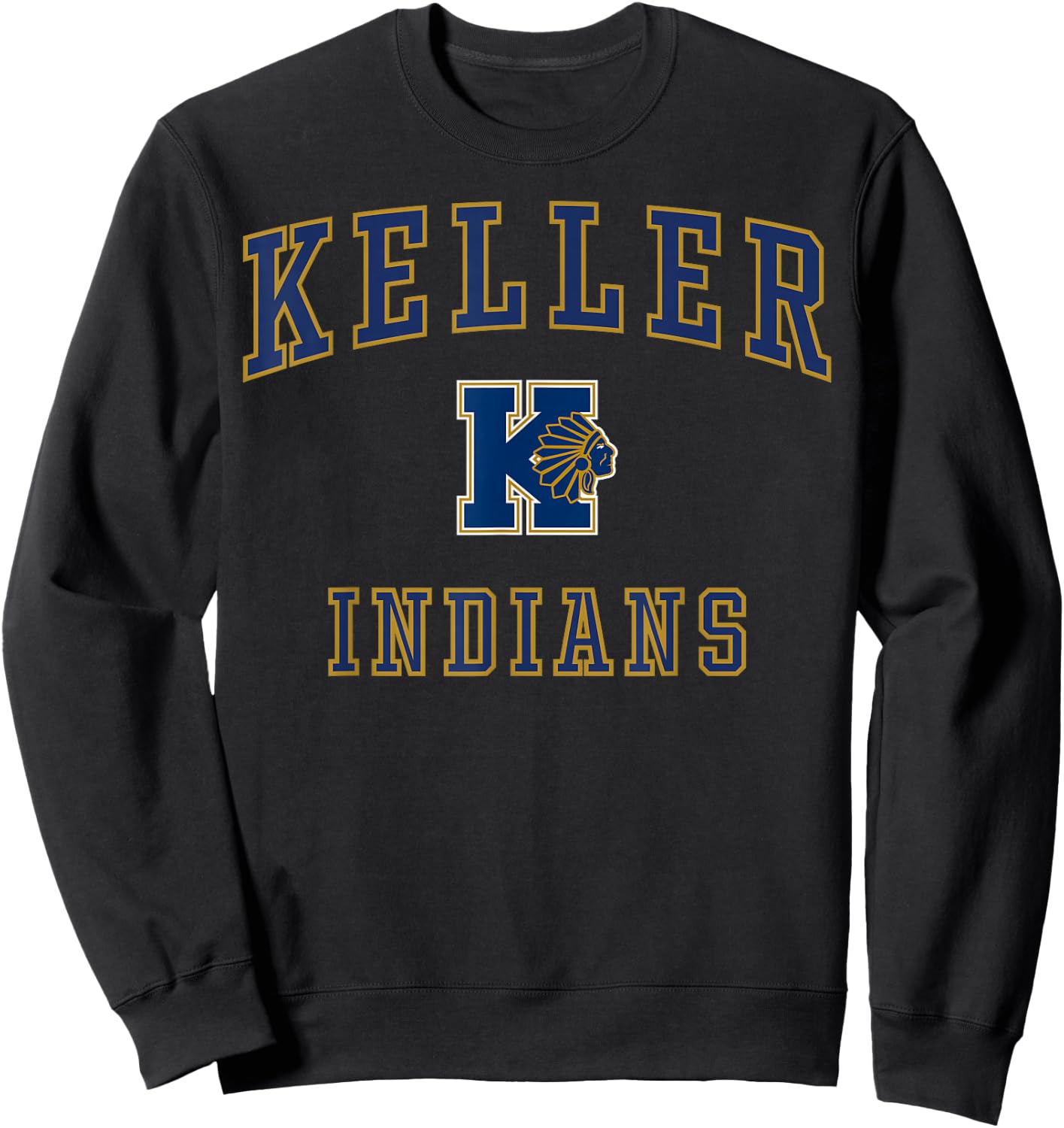 Keller High School Indians C1 Sweatshirt - Sweatshirt | Black