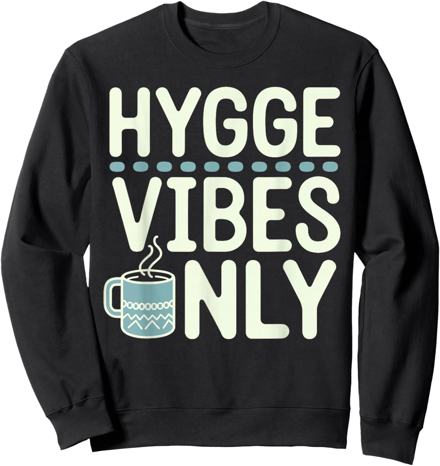 Scandinavian Aesthetics Nordic Design Minimalism Hygge Style Sweatshirt - Sweatshirt | Black