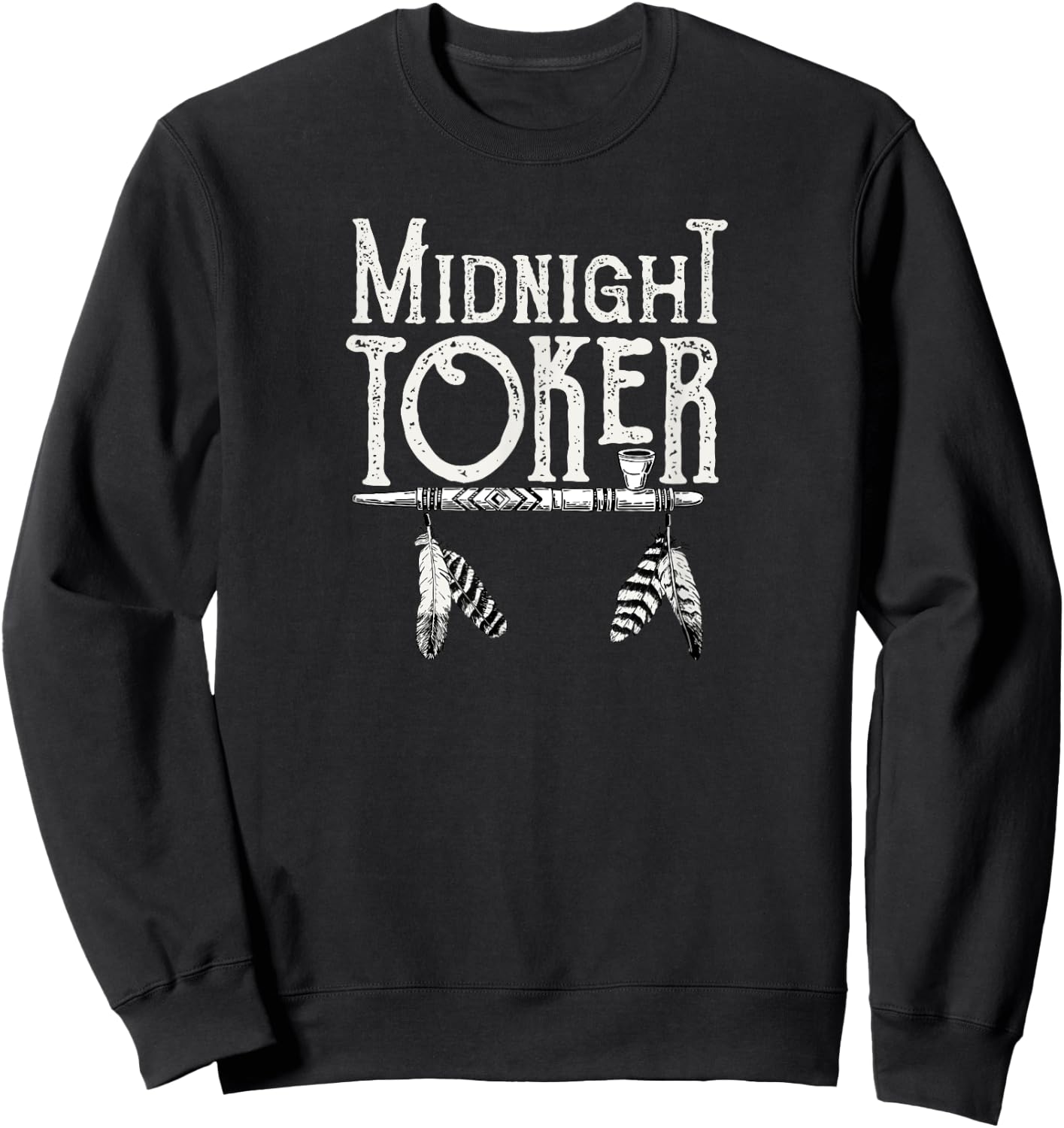 Midnight Toker Sweatshirt - Sweatshirt | Black