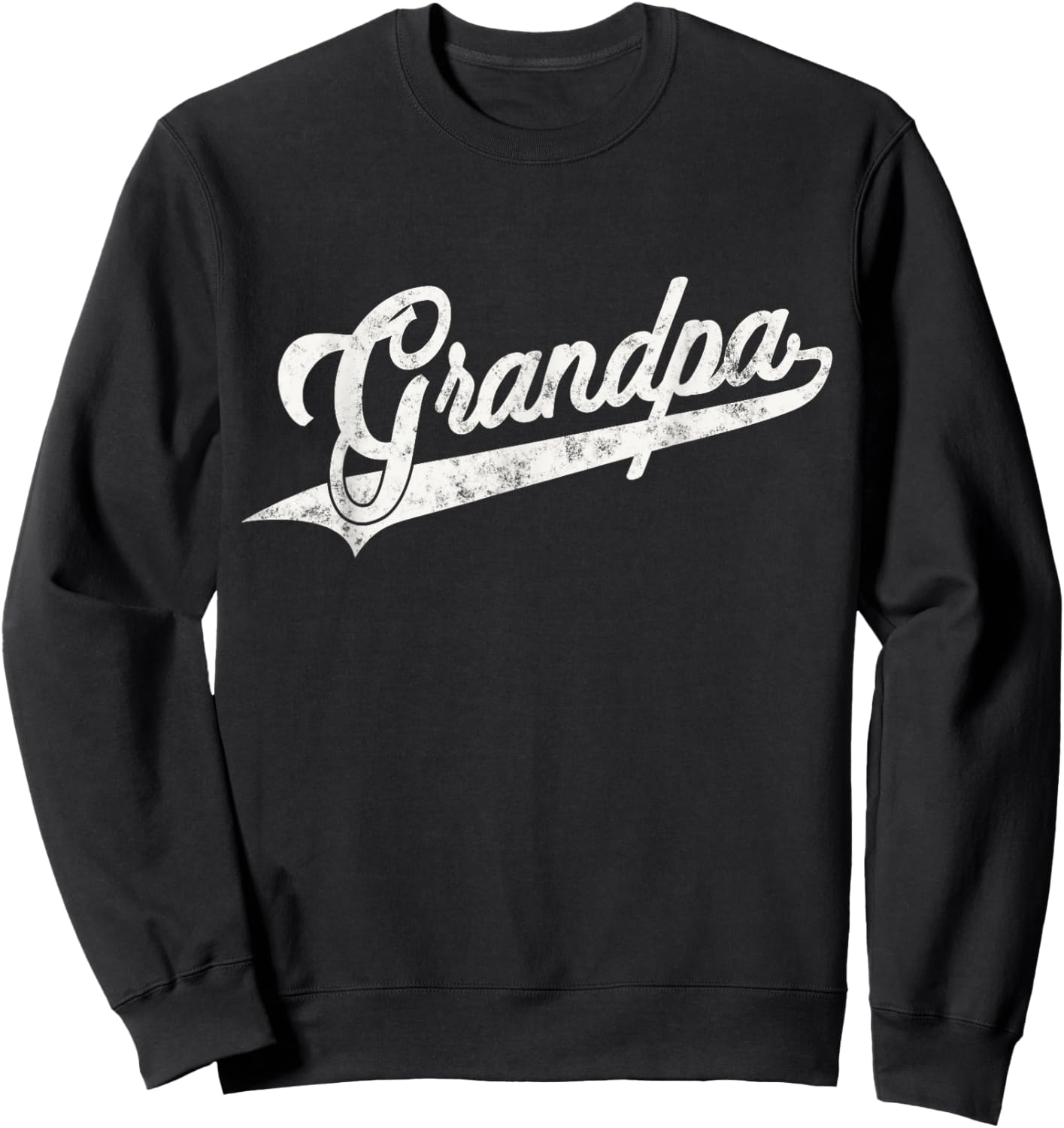 Grandpa Vintage Retro Style Father’s day For G-pa Grandpa Sweatshirt - Sweatshirt | Black