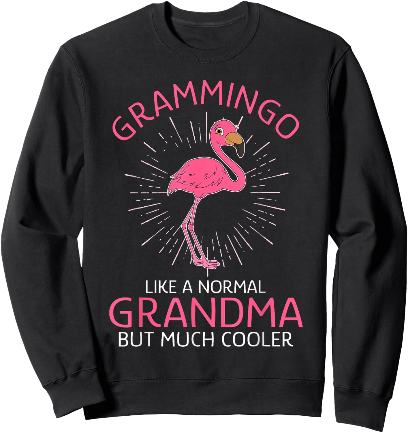 Grammingo Like A Normal Grandma but much cooler Grammingo Sweatshirt - Sweatshirt | Black