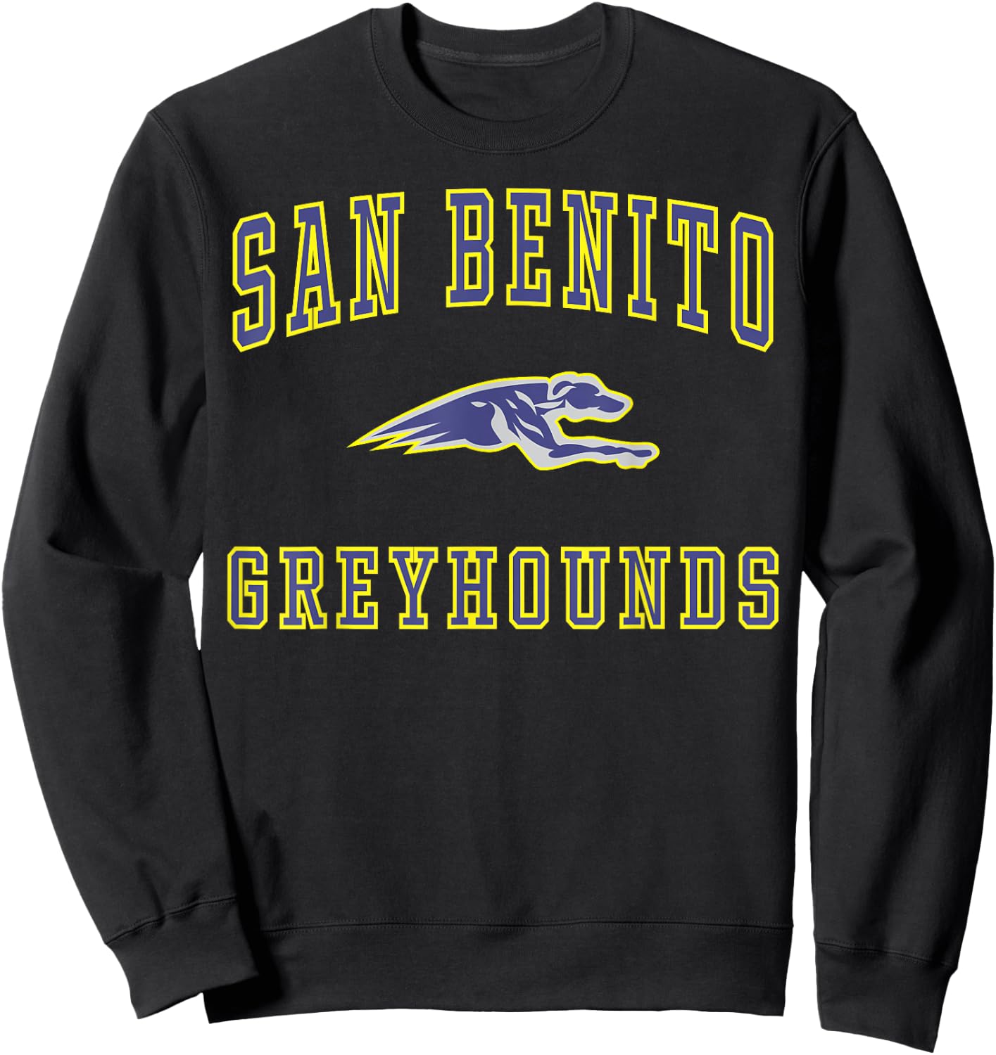 San Benito High School Greyhounds C1 Sweatshirt - Sweatshirt | Black