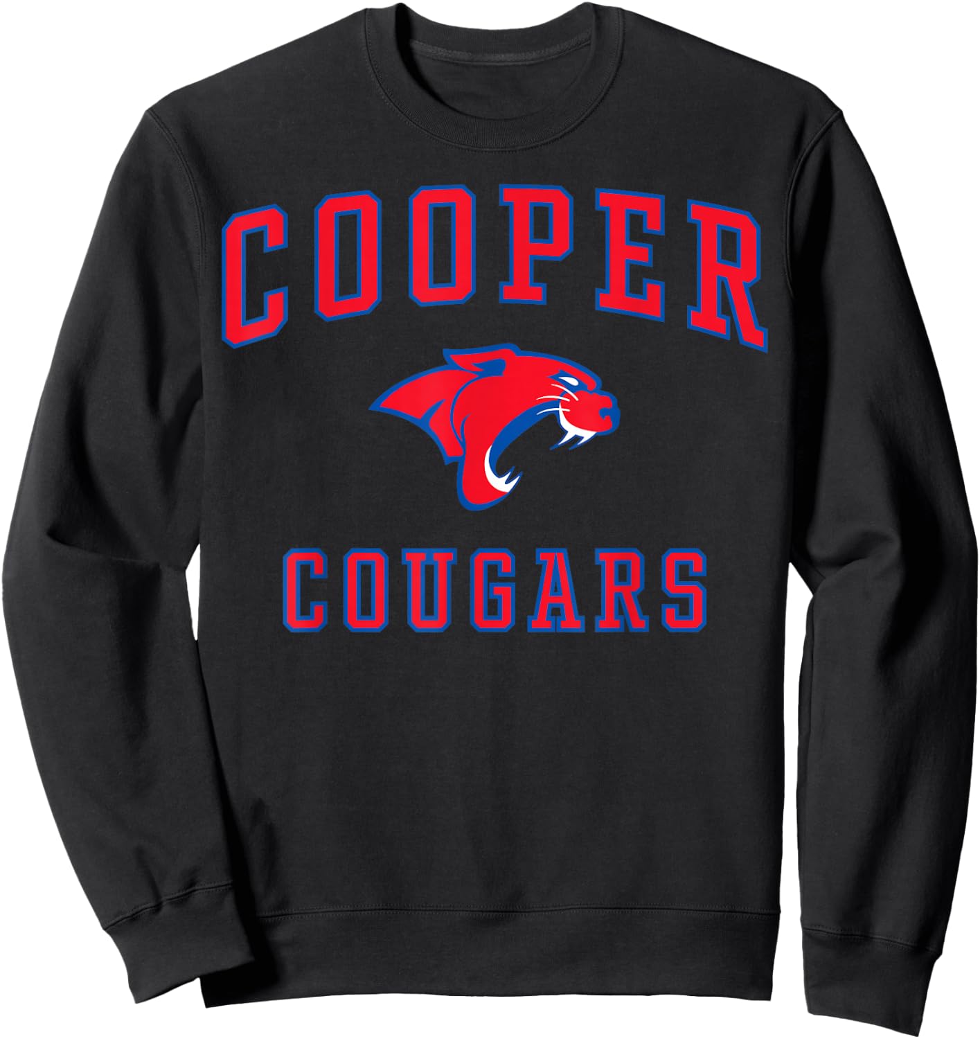 Cooper High School Cougars C1 Sweatshirt - Sweatshirt | Black