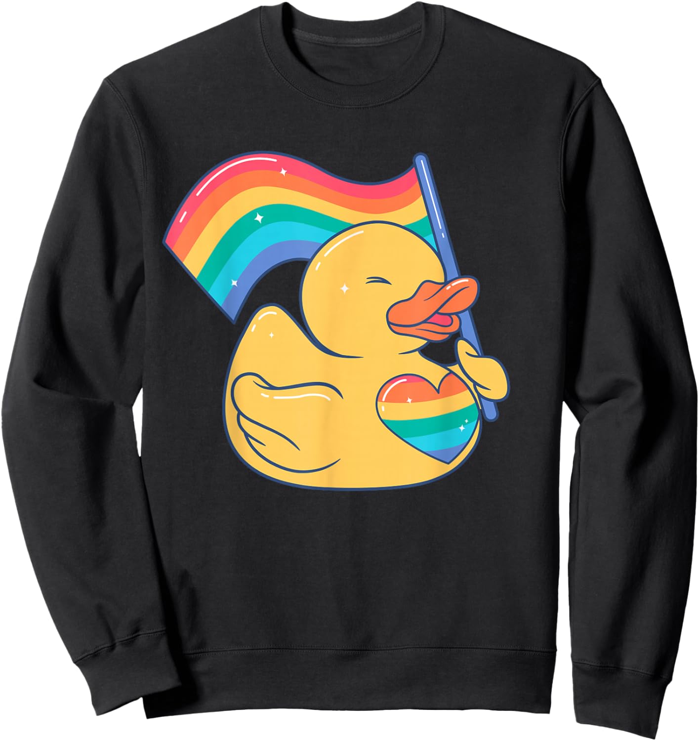 LGBT schwul lesbian gay CSD Pride Regenbogenfahne LGBTQ Sweatshirt - Sweatshirt | Black