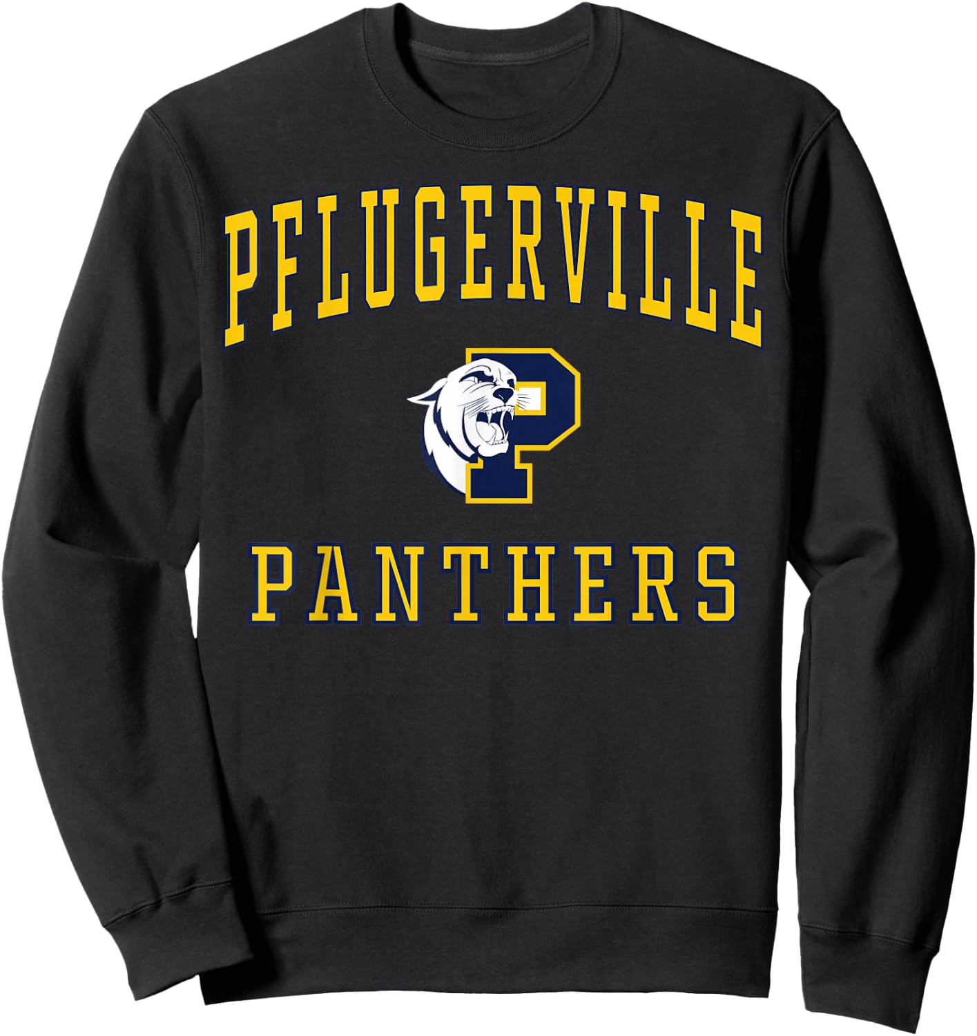 Pflugerville High School Panthers C1 Sweatshirt - Sweatshirt | Black