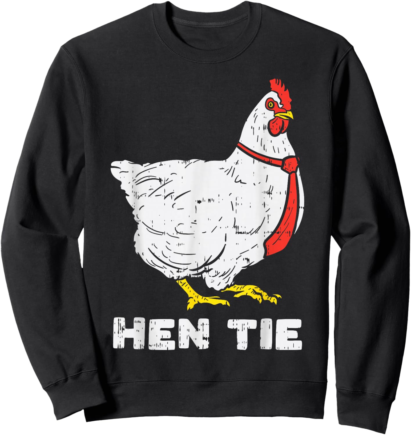 Hen Tie Funny Japanese Anime Pun Manga Joke Otaku Men Gift Sweatshirt - Sweatshirt | Black
