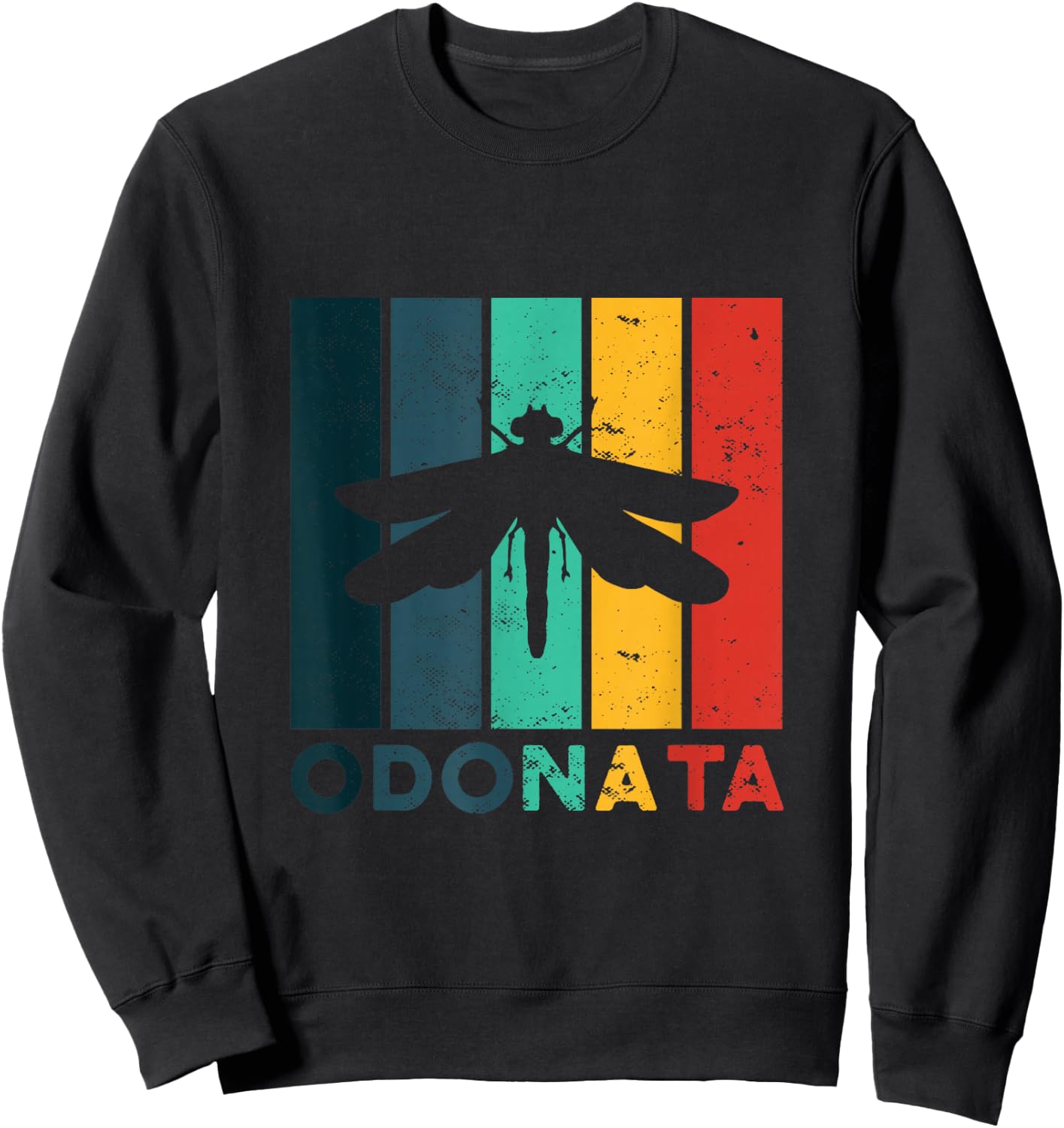 Odonata Dragonfly Sweatshirt - Sweatshirt | Black