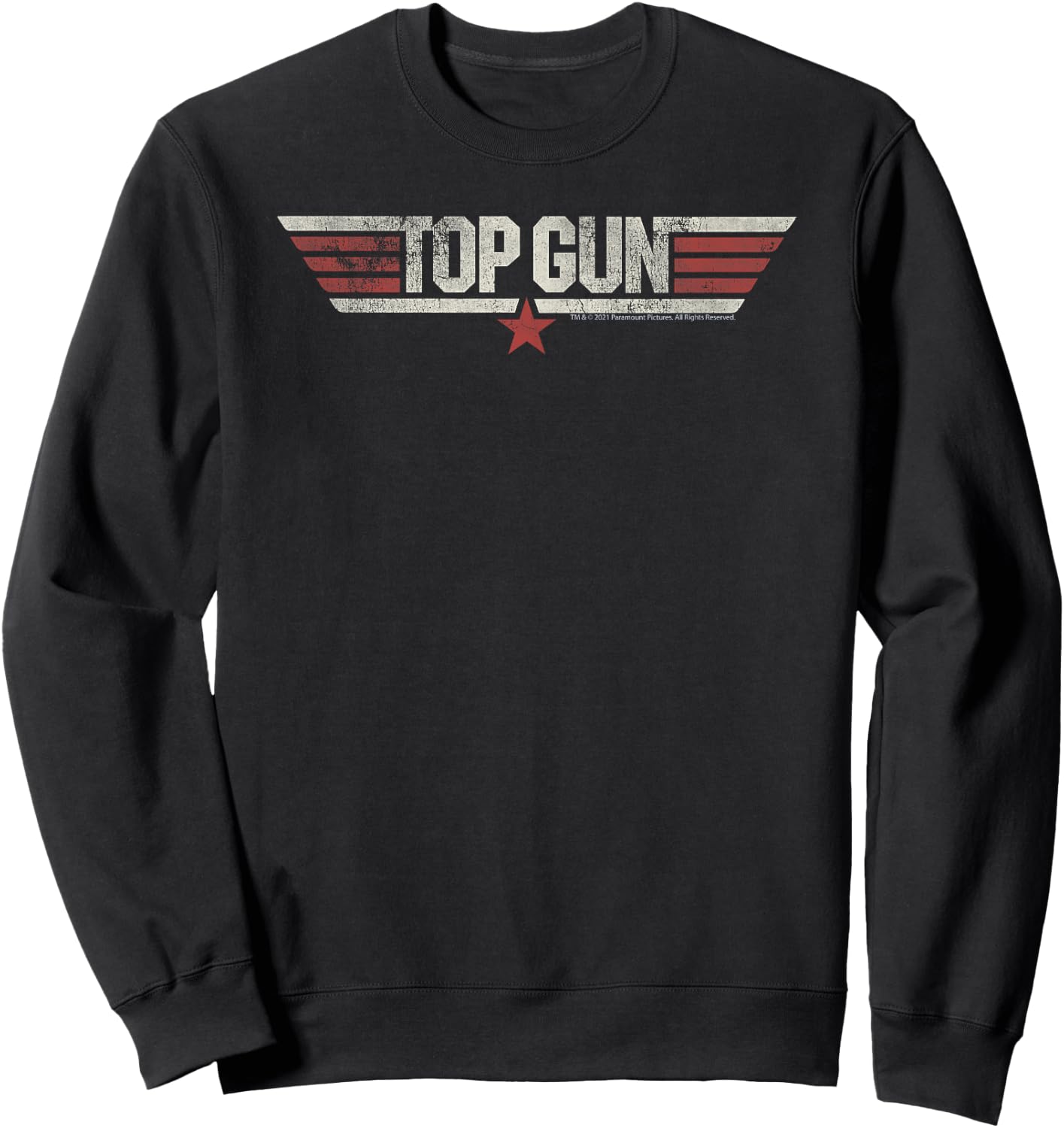 Top Gun Classic Logo Sweatshirt - Sweatshirt | Black