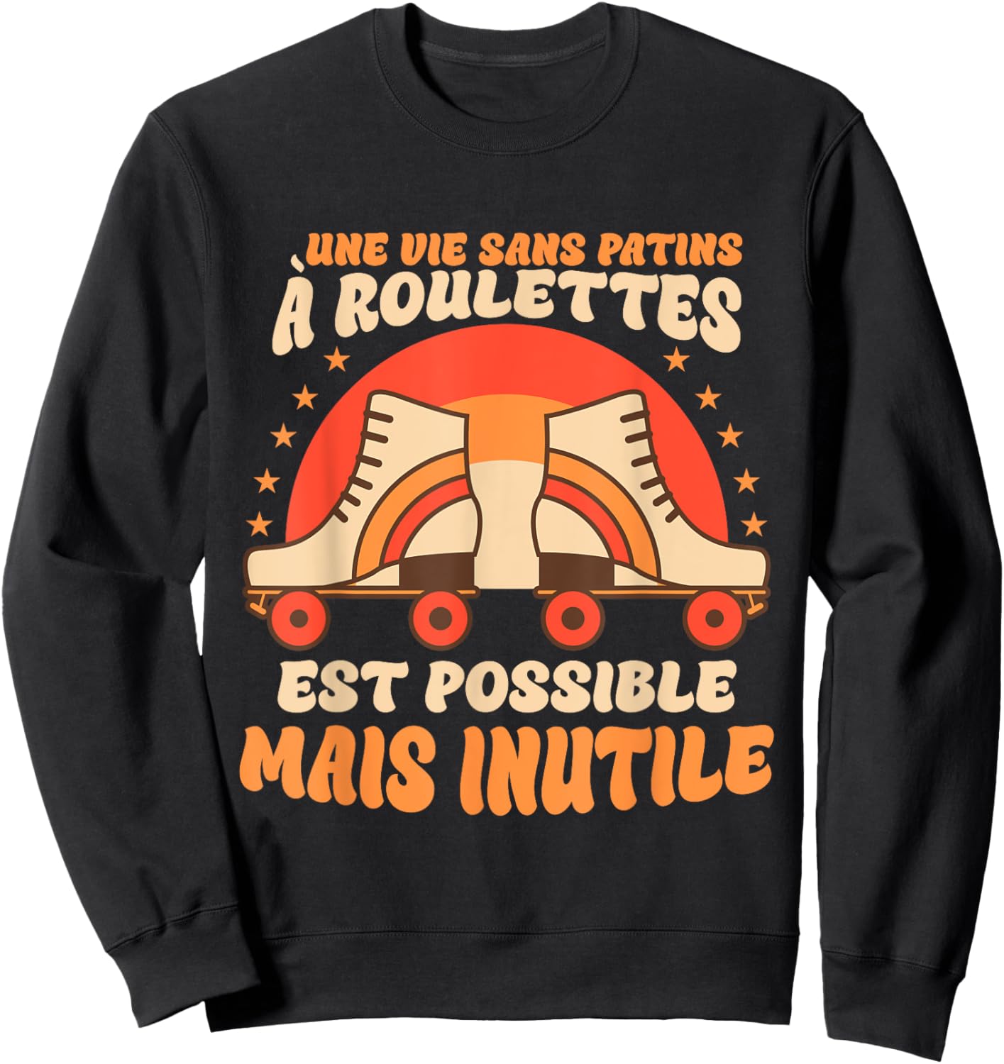 Roller Grafique , Black, S Sweatshirt - Sweatshirt | Black