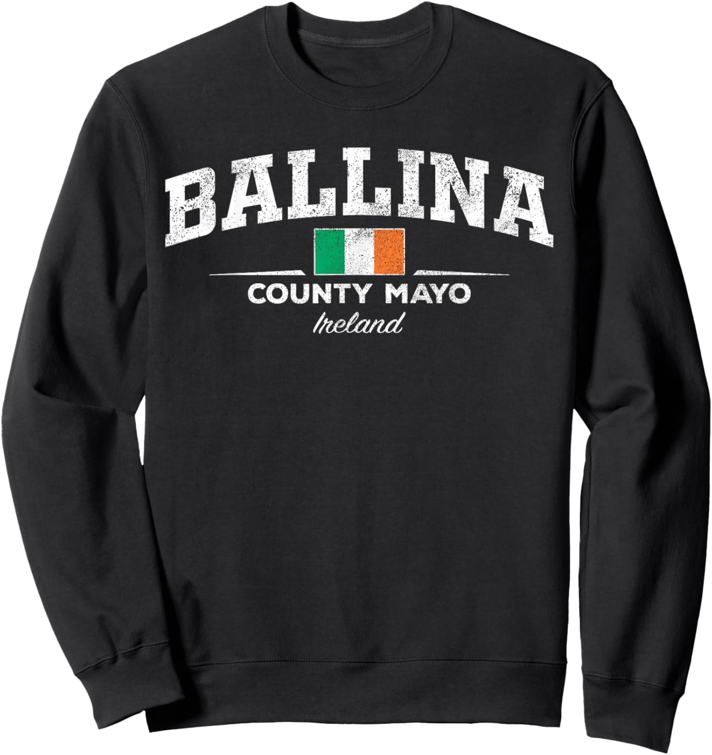 Ballina Ireland Sweatshirt - Sweatshirt | Black