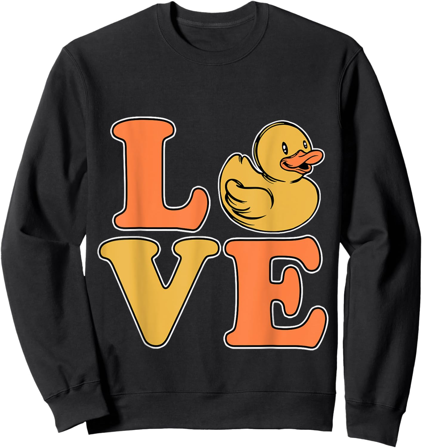Love Duck Sweatshirt - Sweatshirt | Black