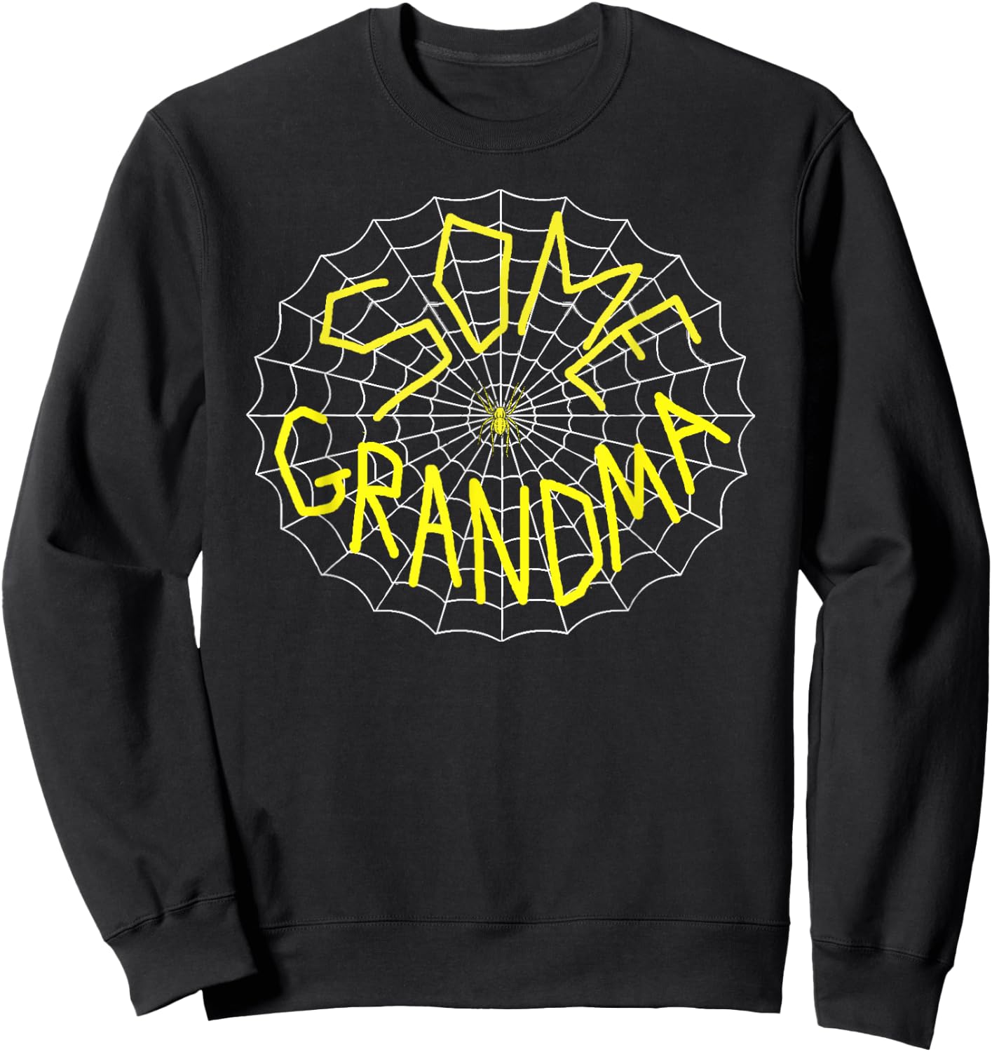 Charlotte's Some Grandma Spider Web Sweatshirt - Sweatshirt | Black