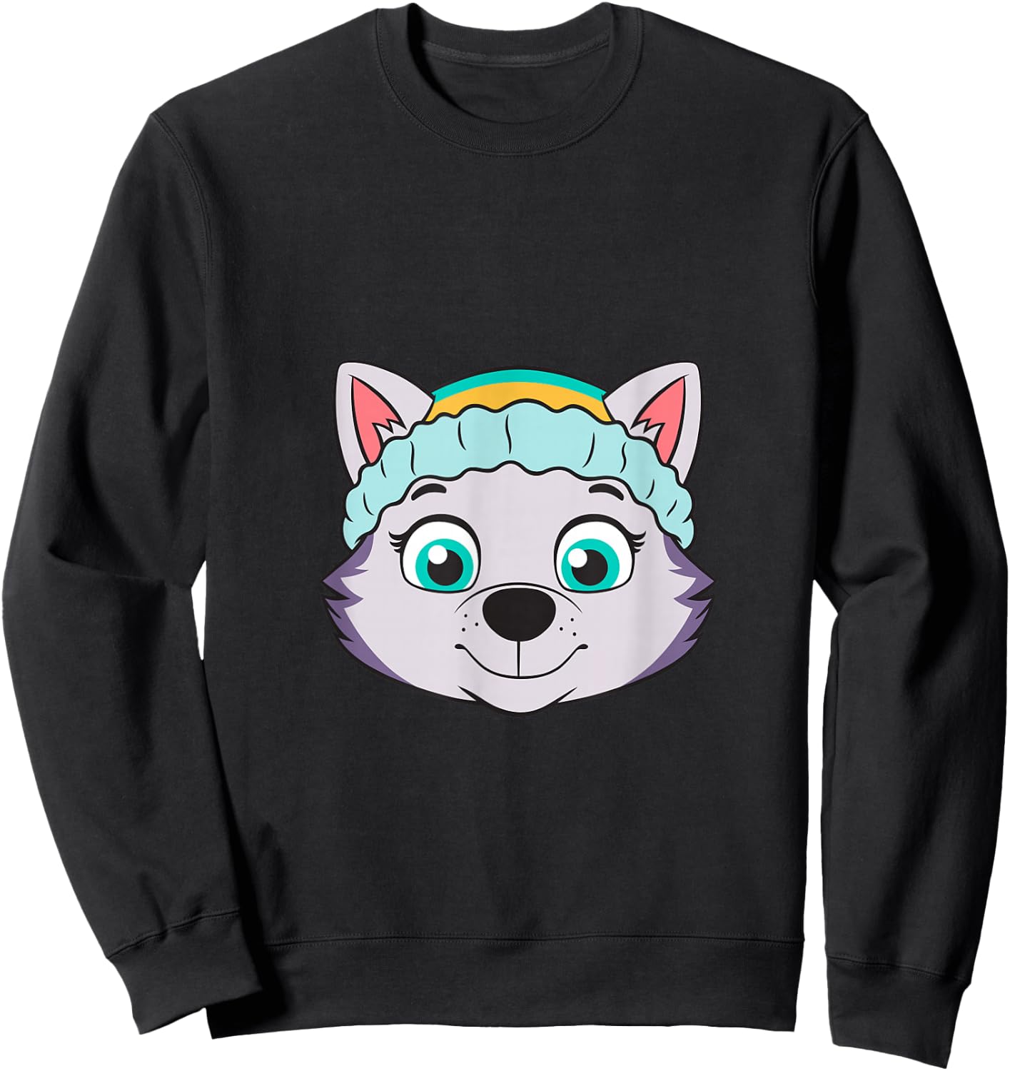 Skye Paw Patrol Face Sweatshirt - Sweatshirt | Black