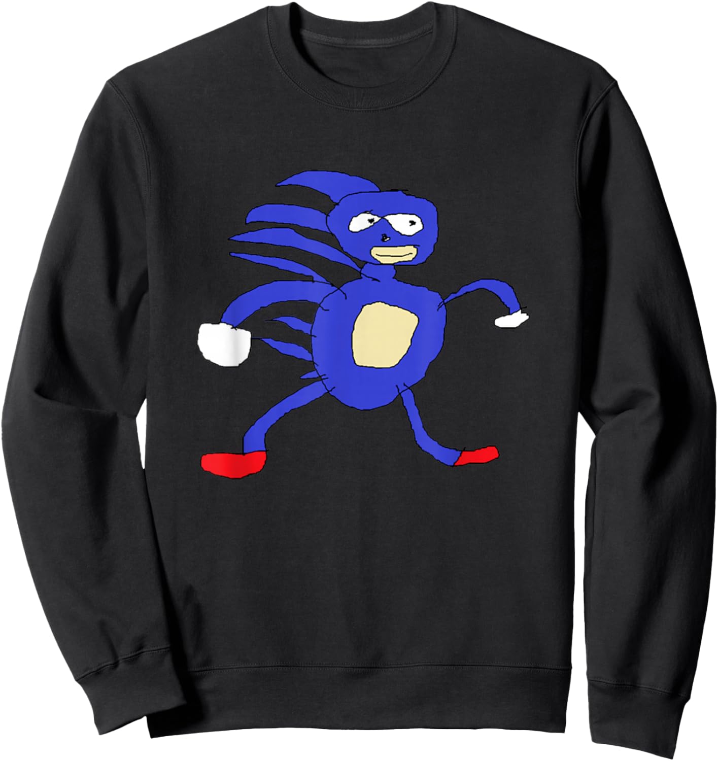 Sanik Meme Sweatshirt - Sweatshirt | Black