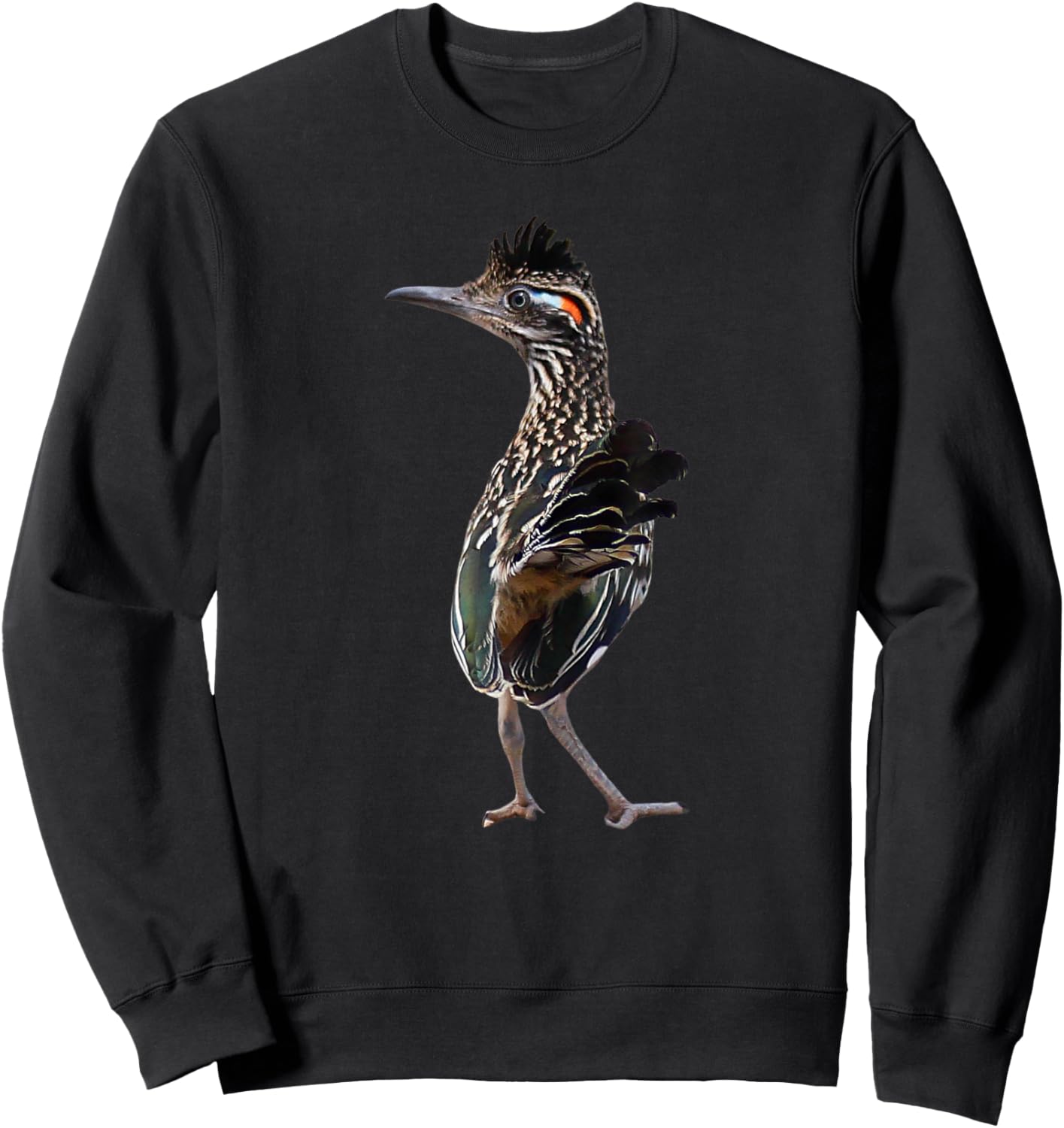 Roadrunner Bird Shirt Roadrunner Bird Ornithology Sweatshirt - Sweatshirt | Black