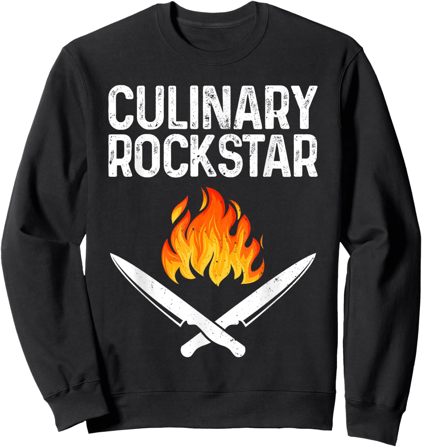 Funny Chef Novelty Women Kitchen Cook Culinary Chef Sweatshirt - Sweatshirt | Black