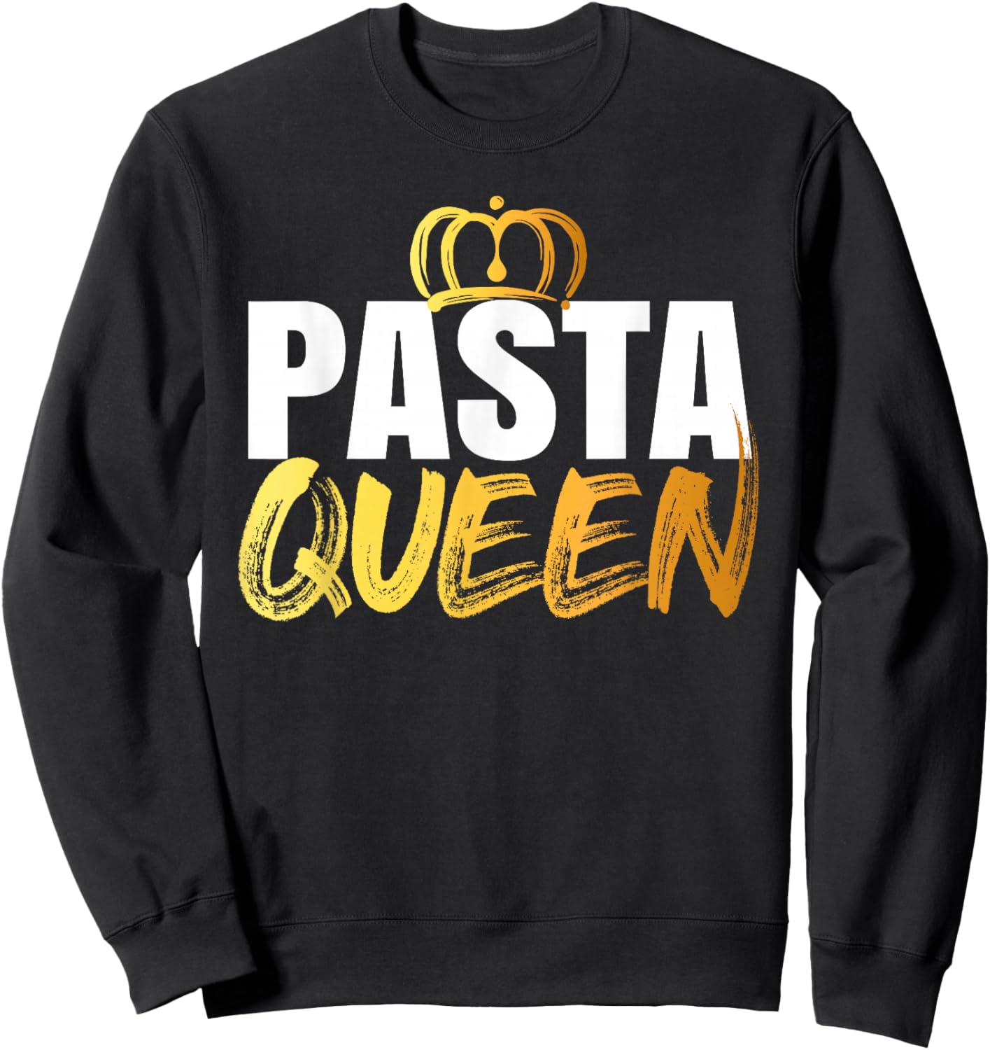 Pasta Queen Sweatshirt - Sweatshirt | Black