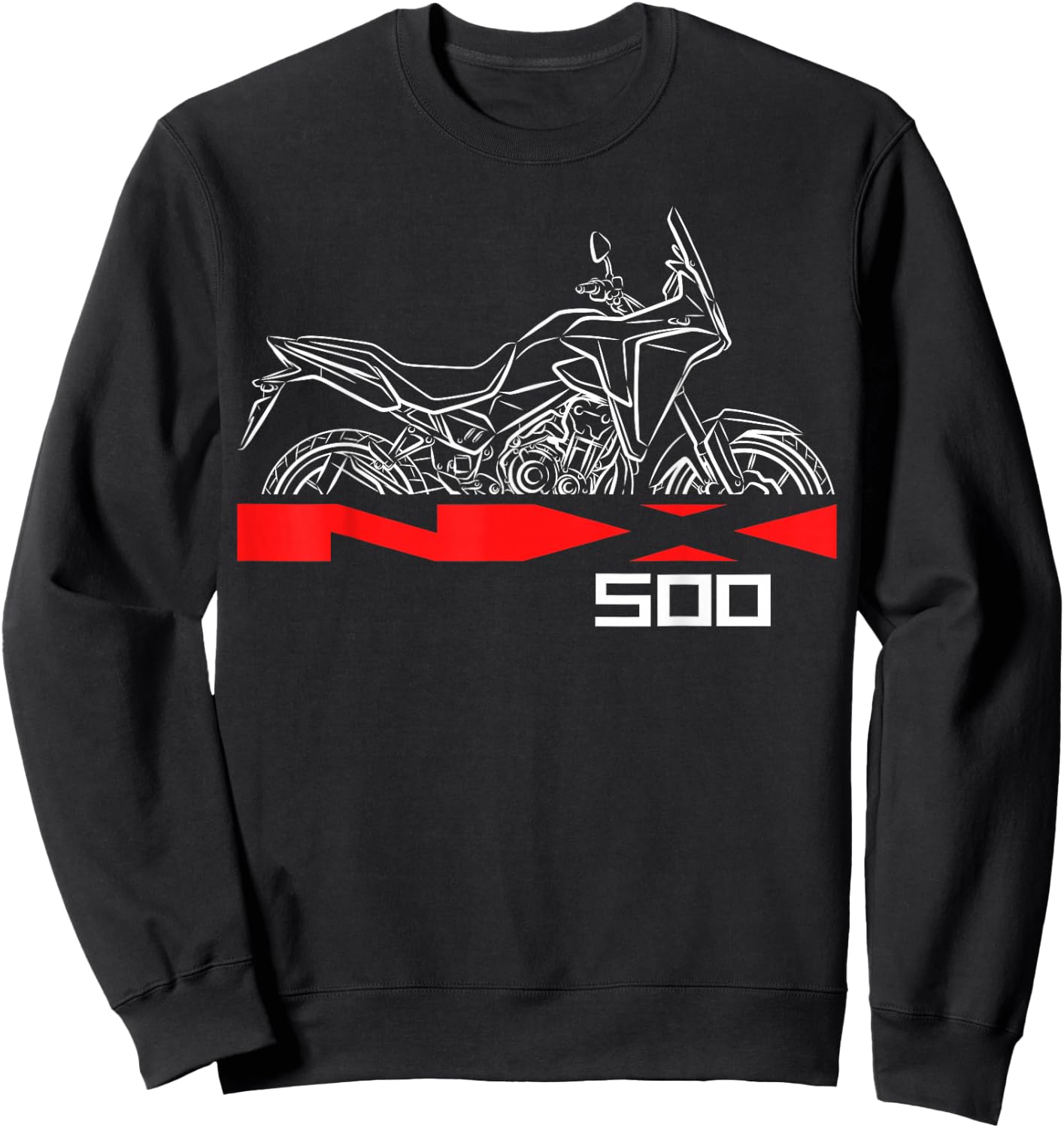NX500 for ADV Riders, Motorcycle Sweatshirt - Sweatshirt | Black