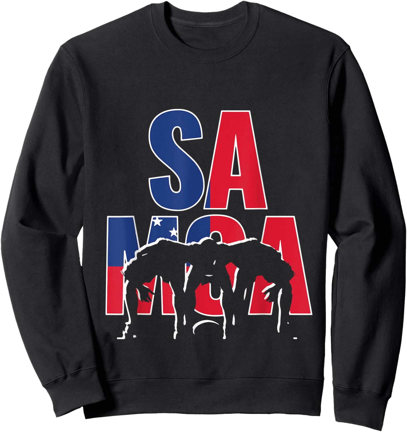 Samoa Rugby 2019 Union | Fans Kit for Samoan Supporters Sweatshirt - Sweatshirt | Black