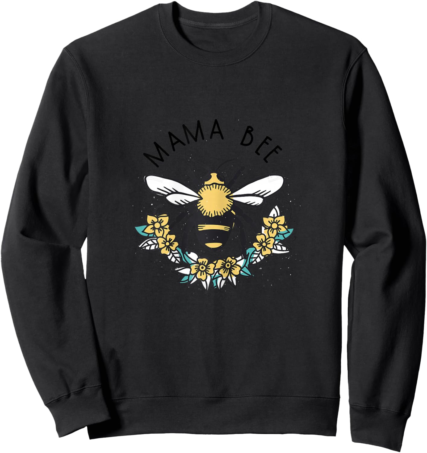 Mama Bee Honey Beekeeper Sweatshirt - Sweatshirt | Black