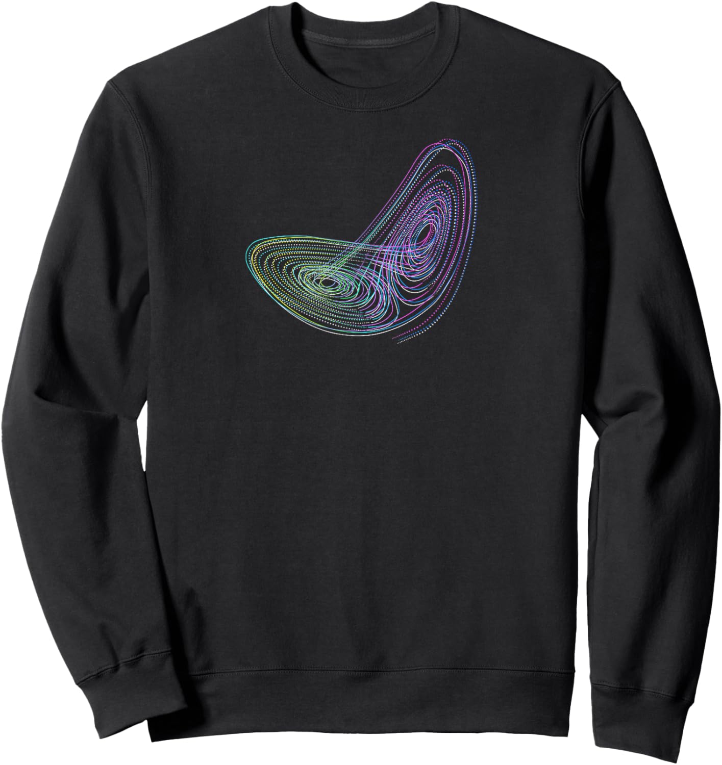 Chaos theory: Lorenz attractor Sweatshirt - Sweatshirt | Black