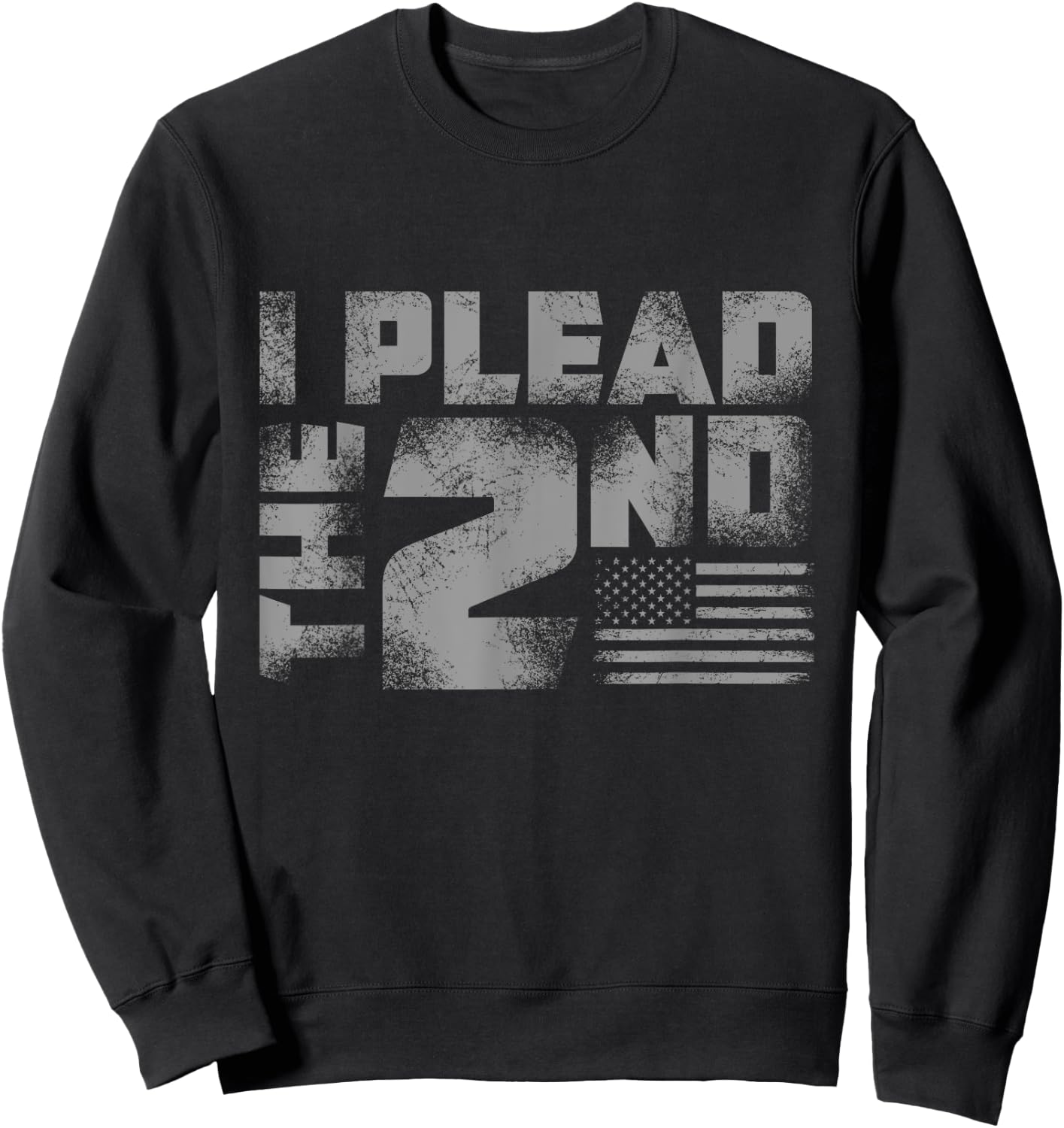 Second Amendment I Plead The 2nd Trump Gun Gift Sweatshirt - Sweatshirt | Black