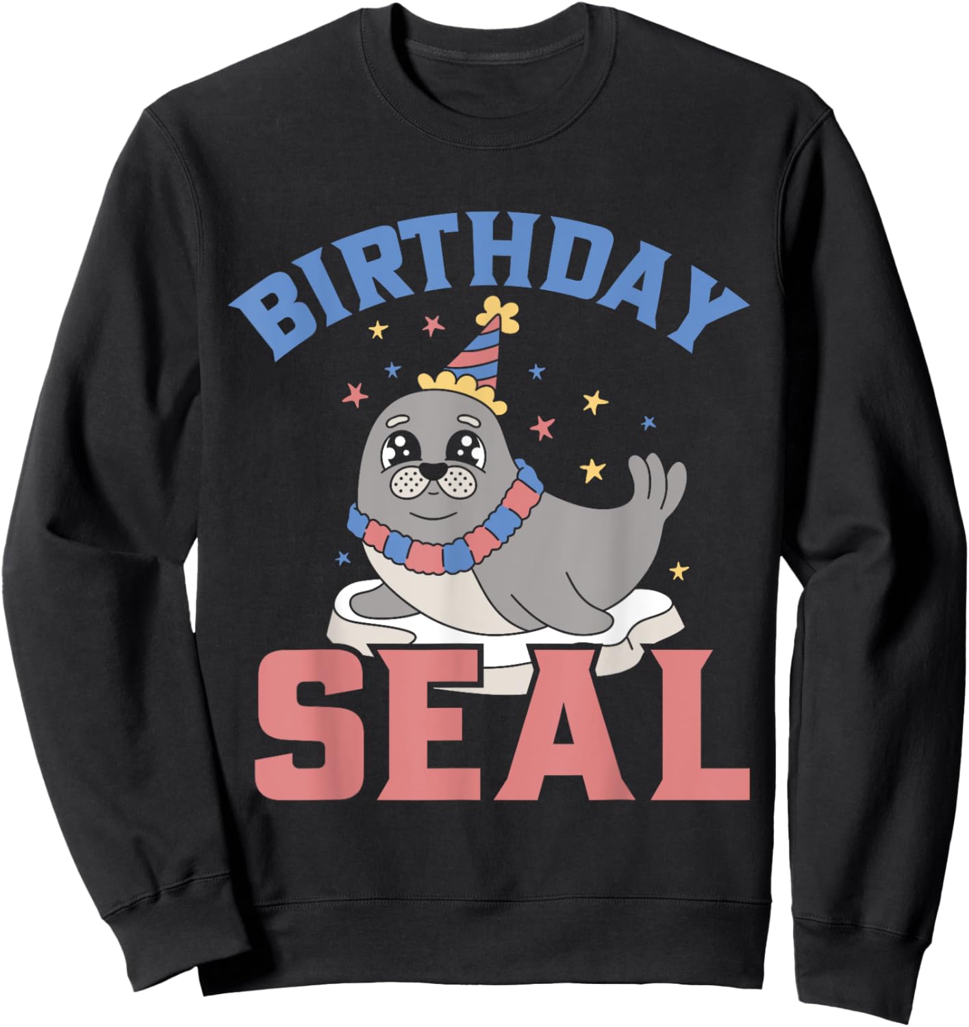 Birthday Seal Sweatshirt - Sweatshirt | Black