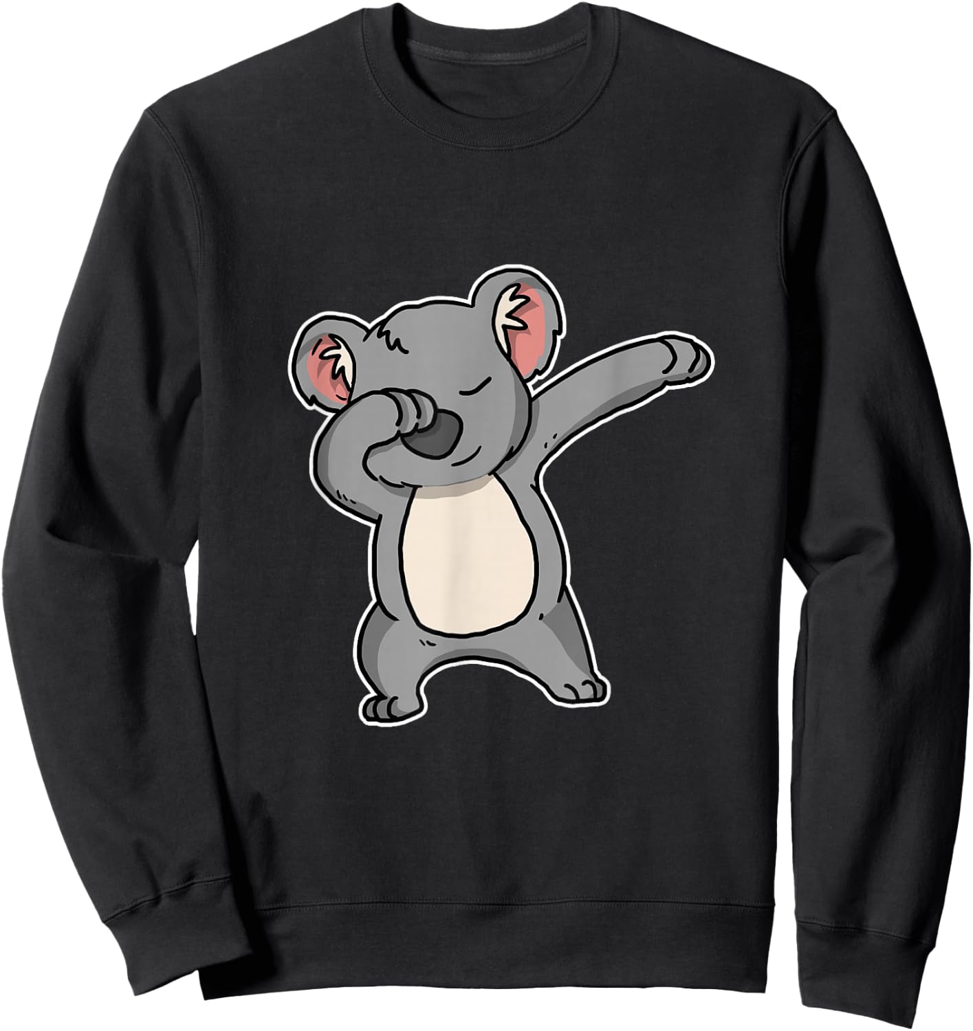 Funny Dabbing Koala Gift Koala Bear Dab Dance Sweatshirt - Sweatshirt | Black