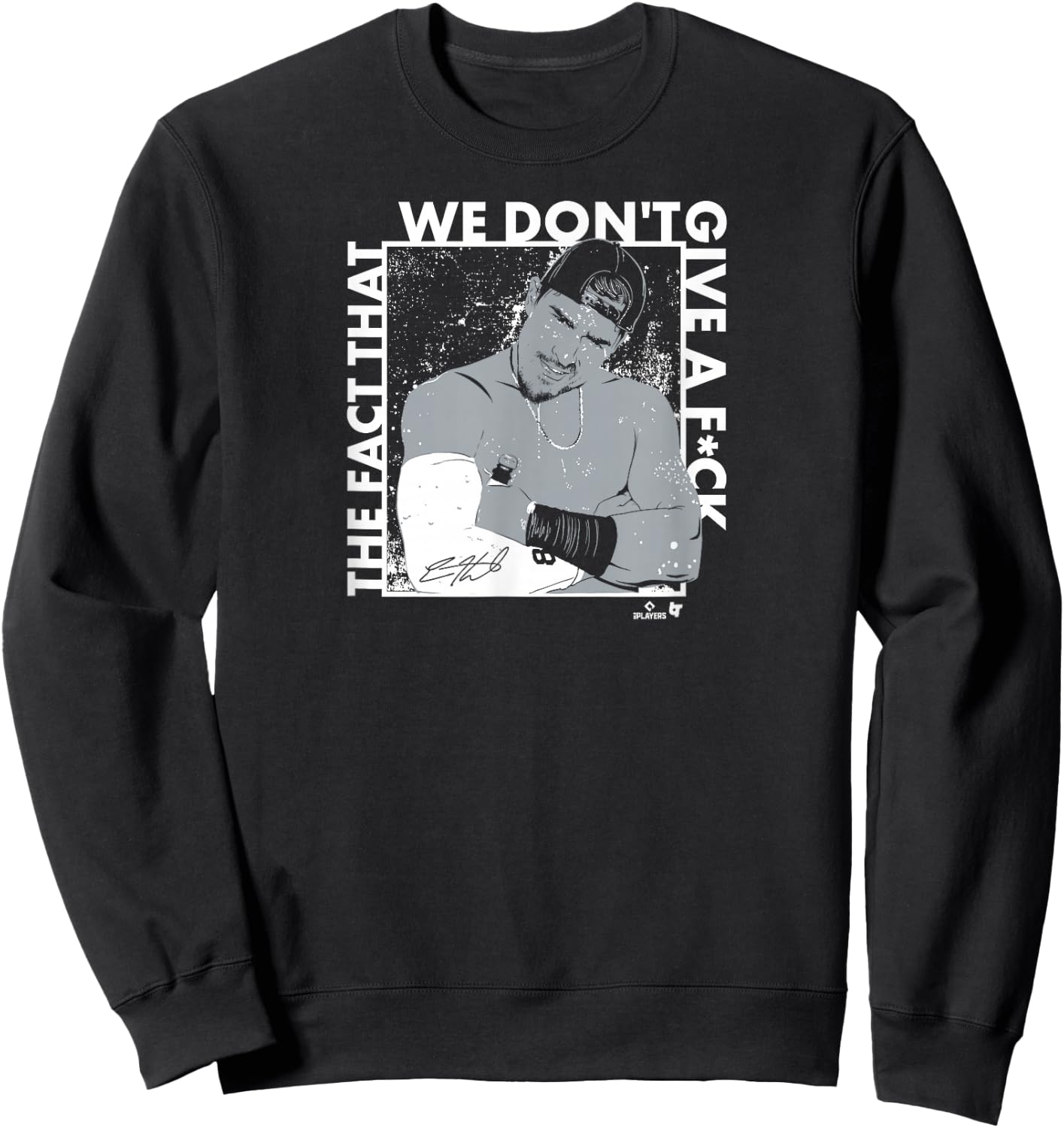Kike Hernandez - We Don't Give a F- Los Angeles Baseball Sweatshirt - Sweatshirt | Black