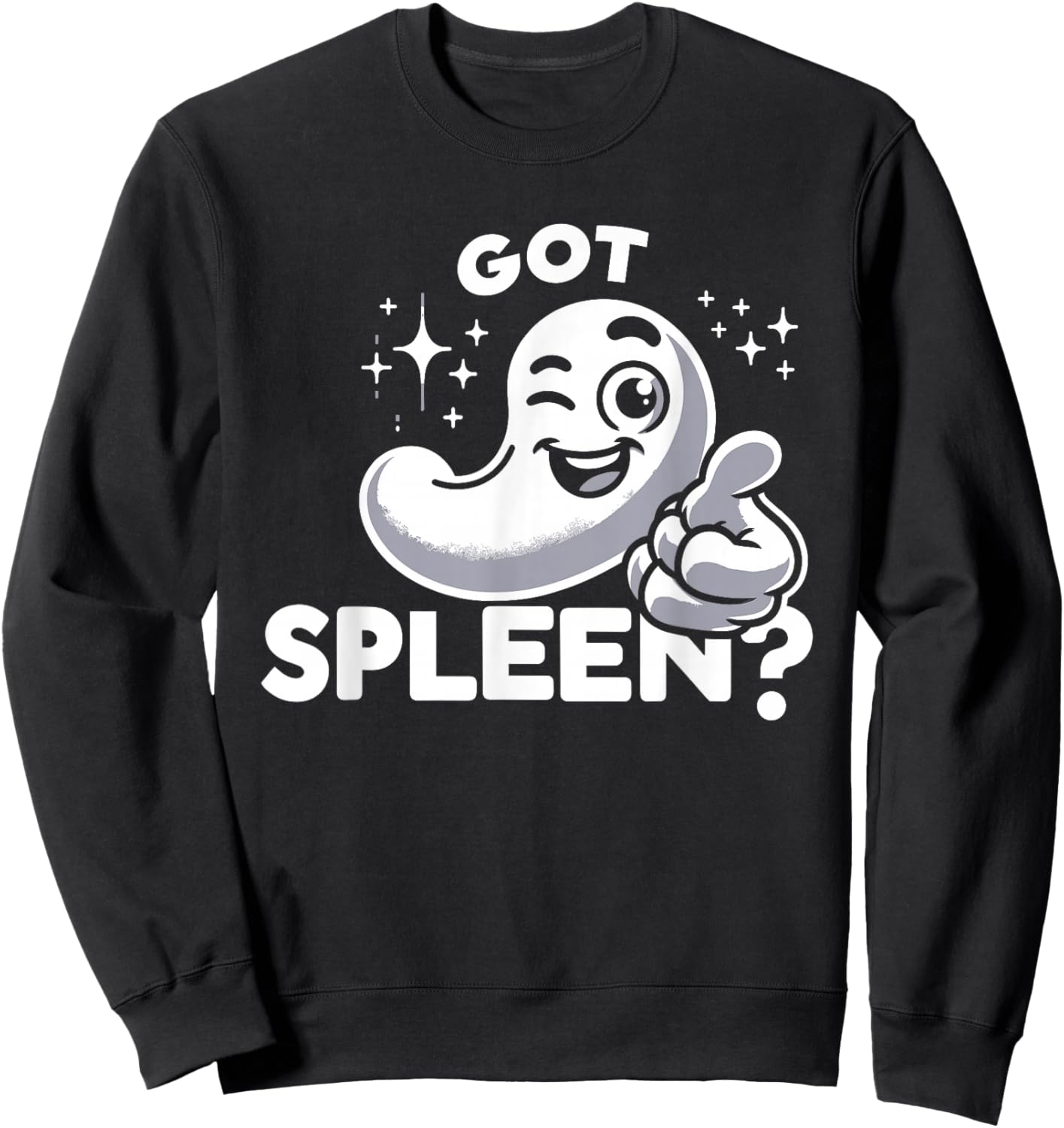 Spleen Surgery Survivor Spleen Removal Splenectomy Recovery Sweatshirt - Sweatshirt | Black