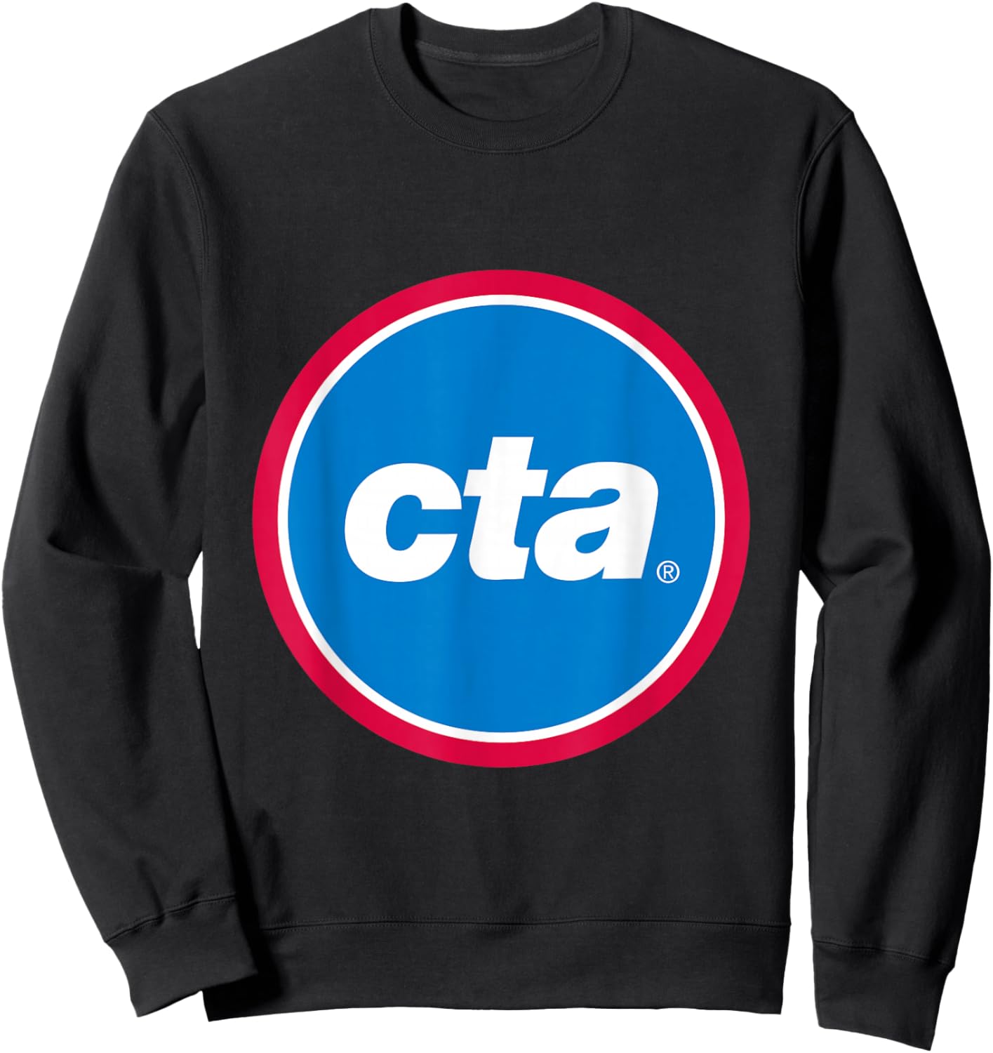 CTA Trains Logo Sweatshirt - Sweatshirt | Black